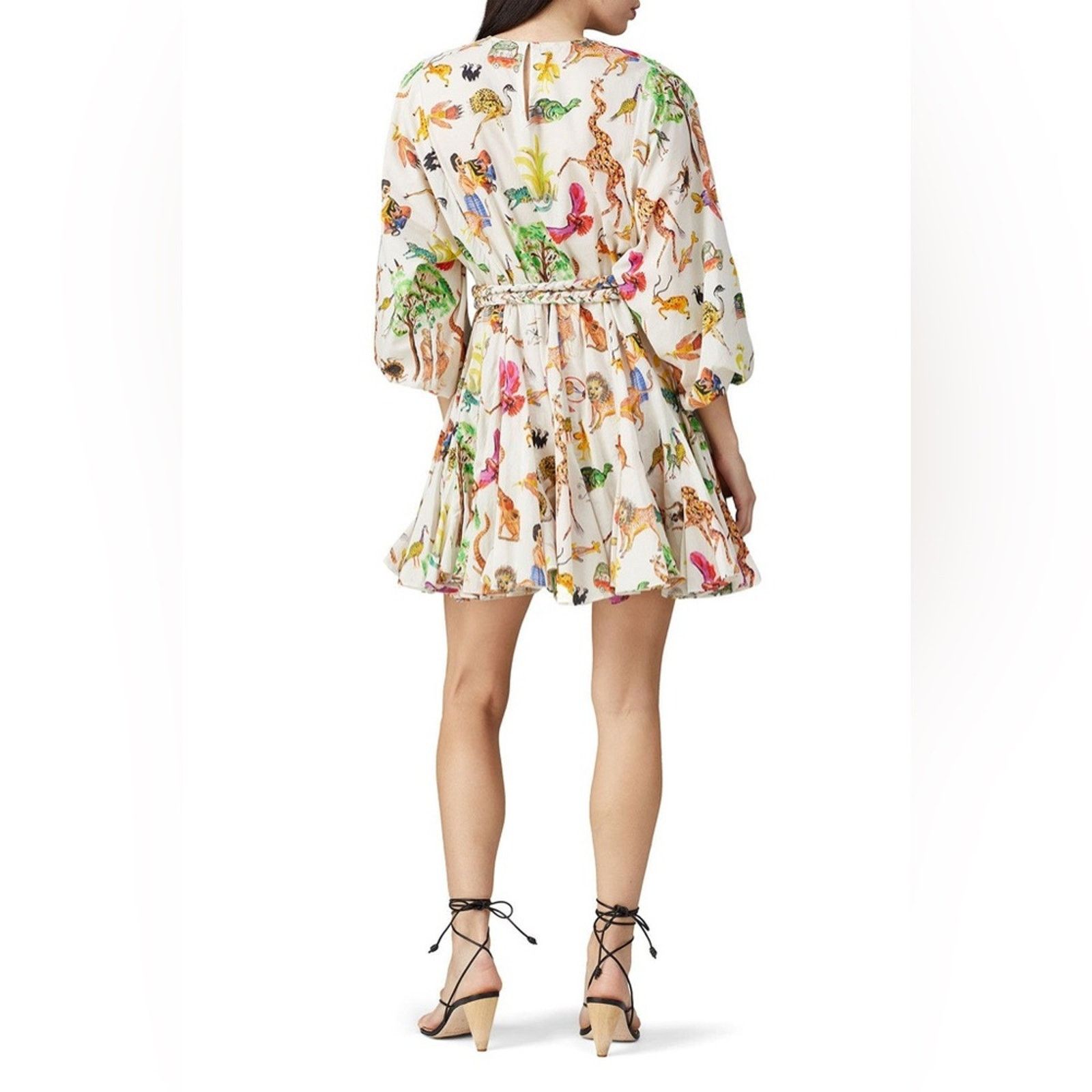 RHODE Rhode Ella Dress Size Small Safari Print Size S / US 4 / IT 40 - 3 Thumbnail