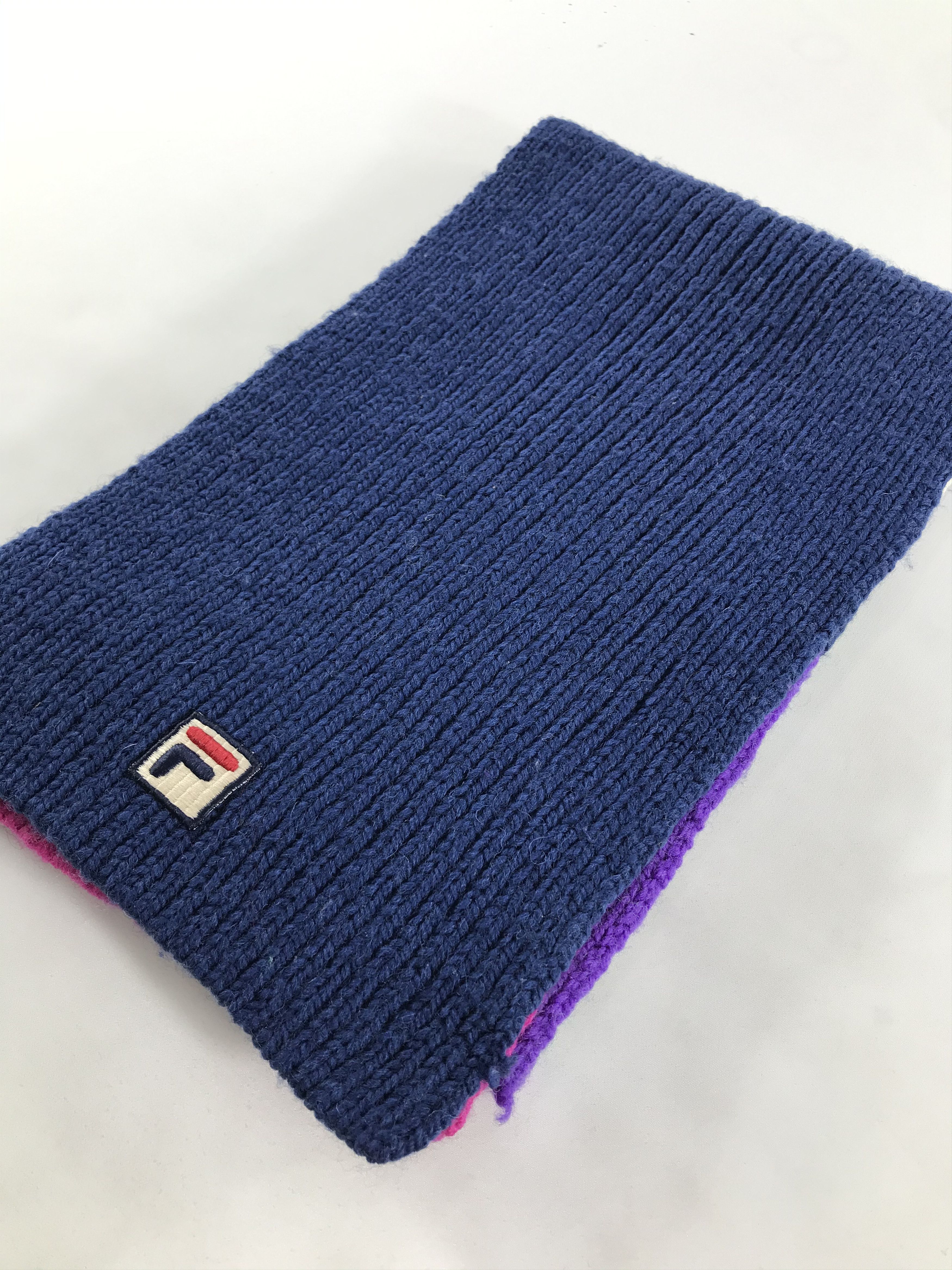Fila Vintage Fila Scarf/Muffler/Neckwear MF1145 Size ONE SIZE - 3 Thumbnail