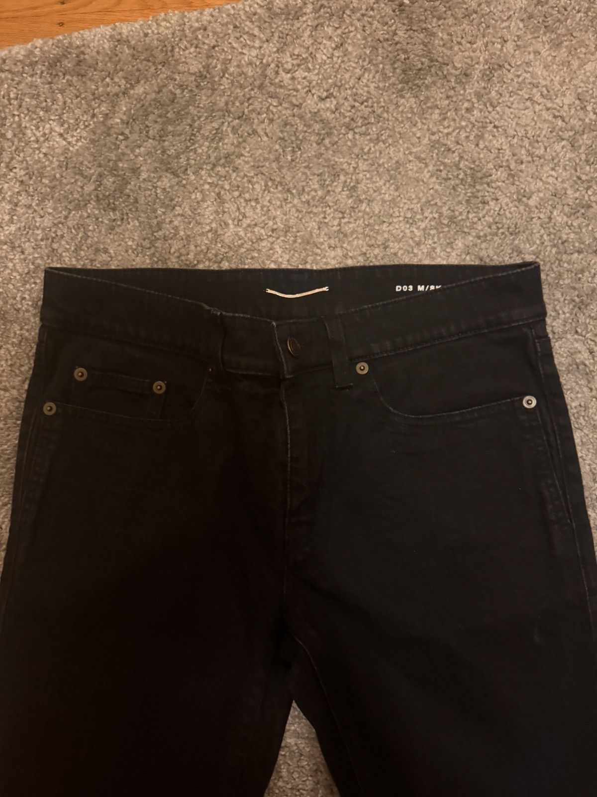Saint Laurent Paris Saint Laurent D03 Jeans Size US 29 - 2 Thumbnail