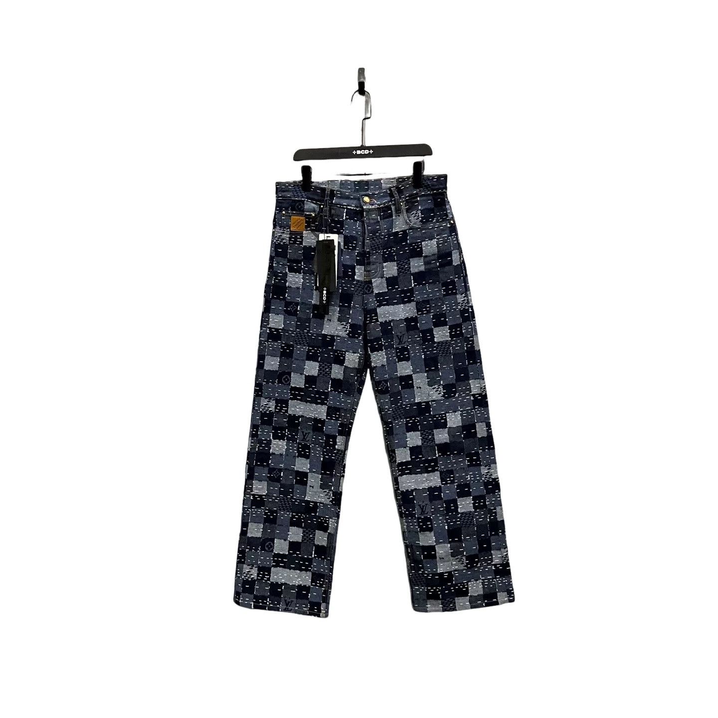 Louis Vuitton Louis Vuitton x Nigo Patchwork Denim Jeans Size 30 Size US 30 / EU 46 - 1 Thumbnail