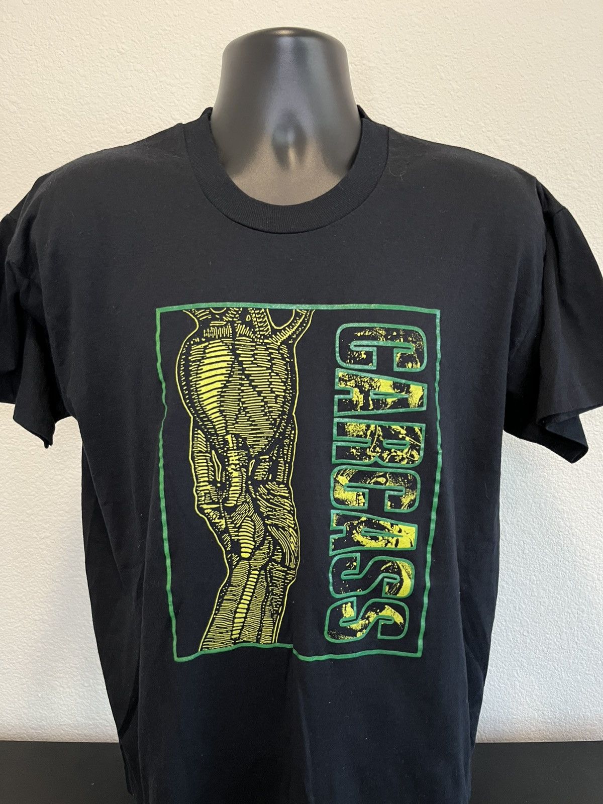 Band Tees × Vintage Carcass shirt 90s vintage heavy metal rock band Size US L / EU 52-54 / 3 - 3 Thumbnail