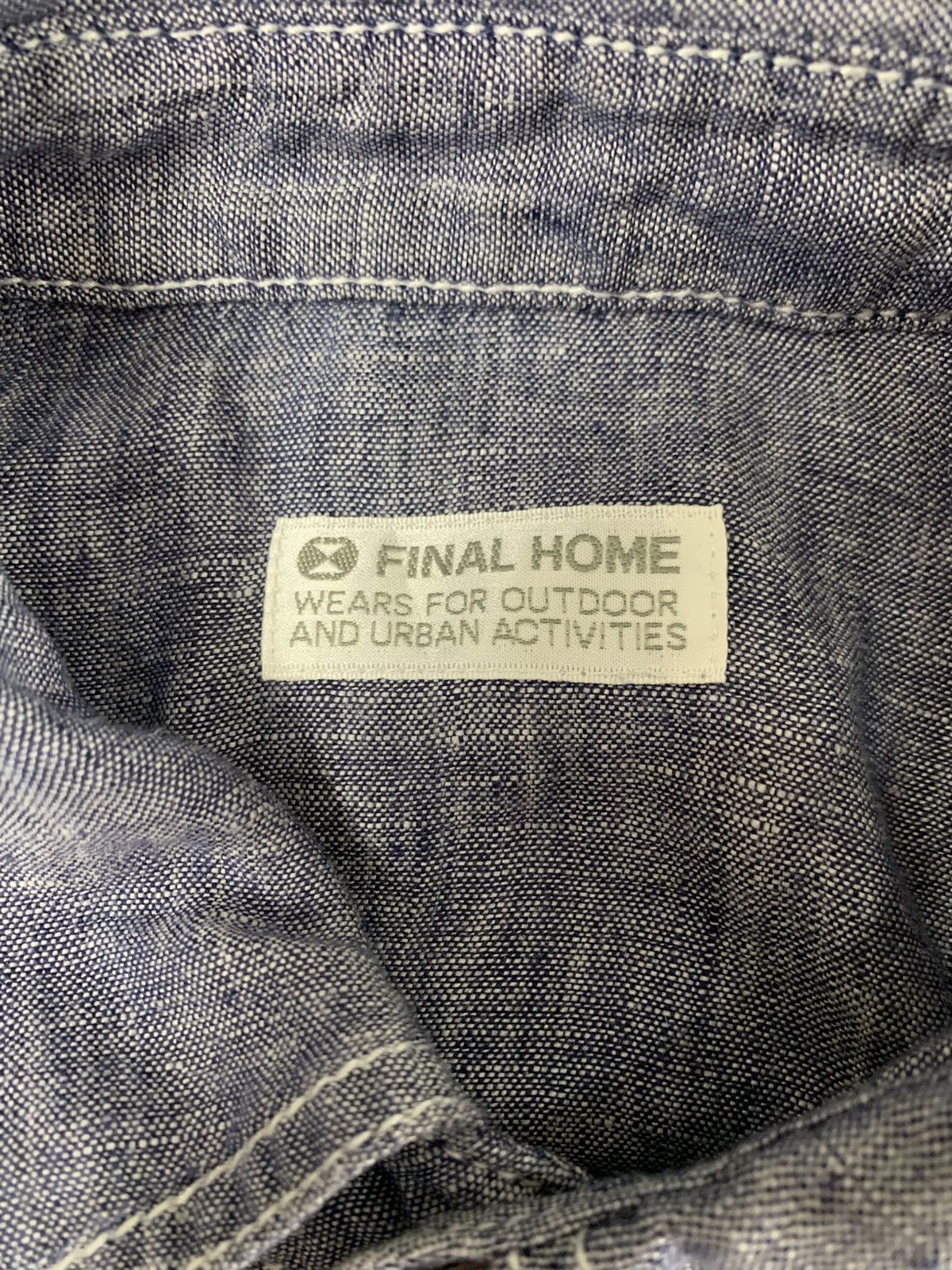 Final Home final home blue shirt Size US XS / EU 42 / 0 - 5 Thumbnail