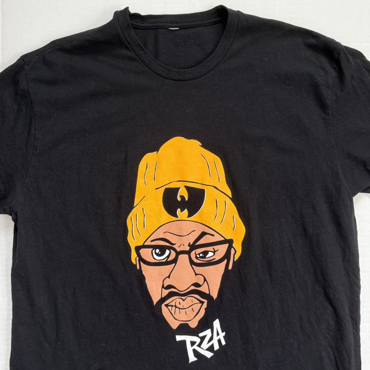 Wu-Tang Clan 🔴Wu-Tang Shirt Size XL Rza Cartoon Black Shirt Bobby Digital Size US XL / EU 56 / 4 - 2 Thumbnail