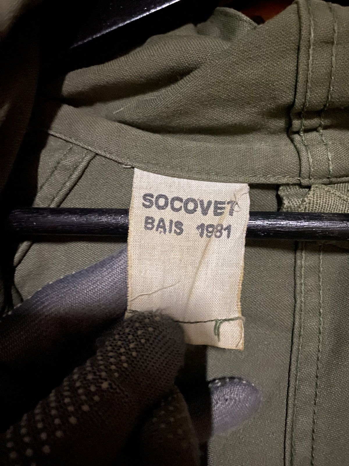 Vintage Vintage 1981 SOCOVET U.S. Navy Fishtail Parka – Olive Green Size US L / EU 52-54 / 3 - 7 Thumbnail