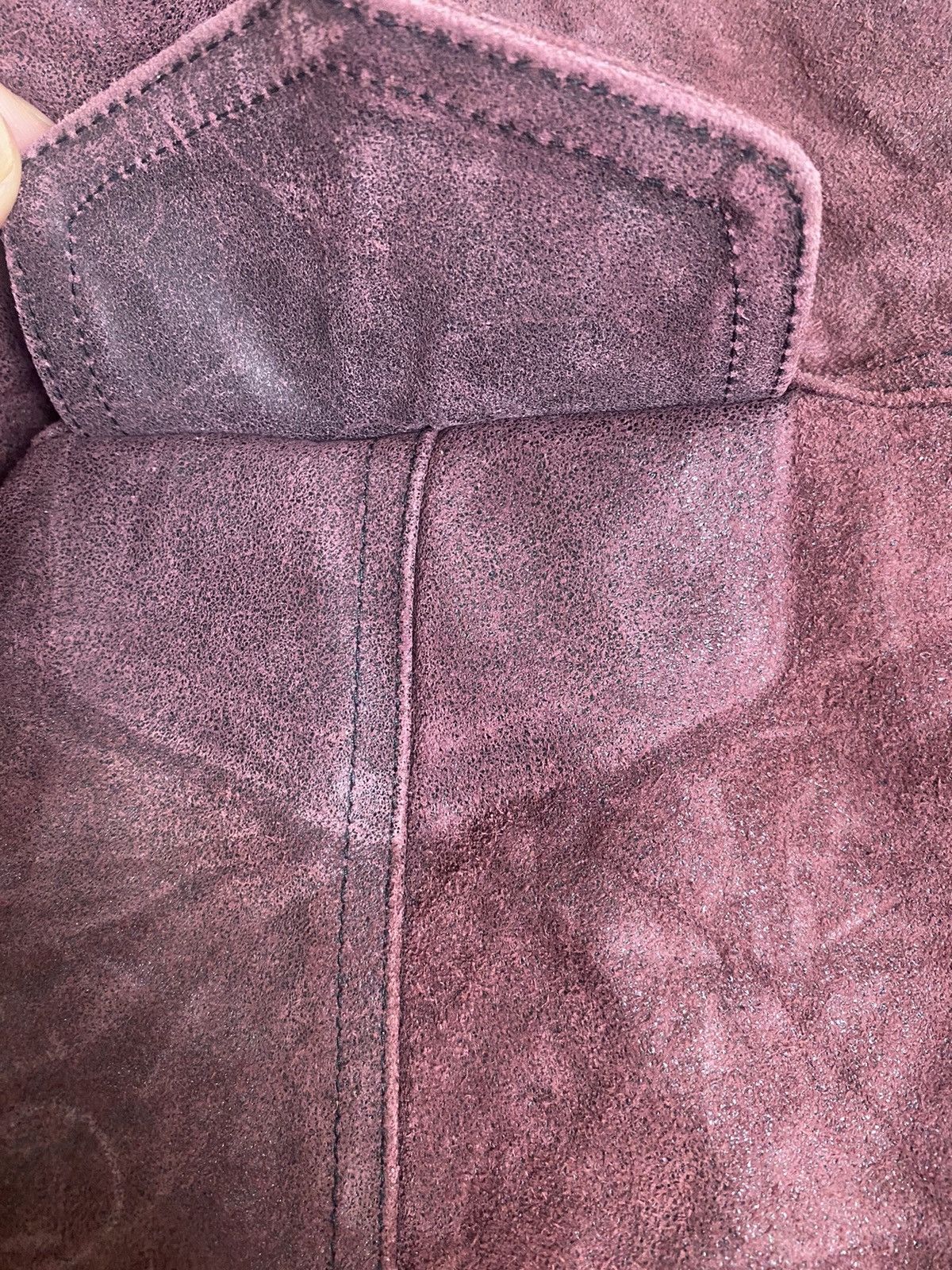 Guess Vintage Guess Flower Pattern Leather Jacket Size S / US 4 / IT 40 - 11 Thumbnail