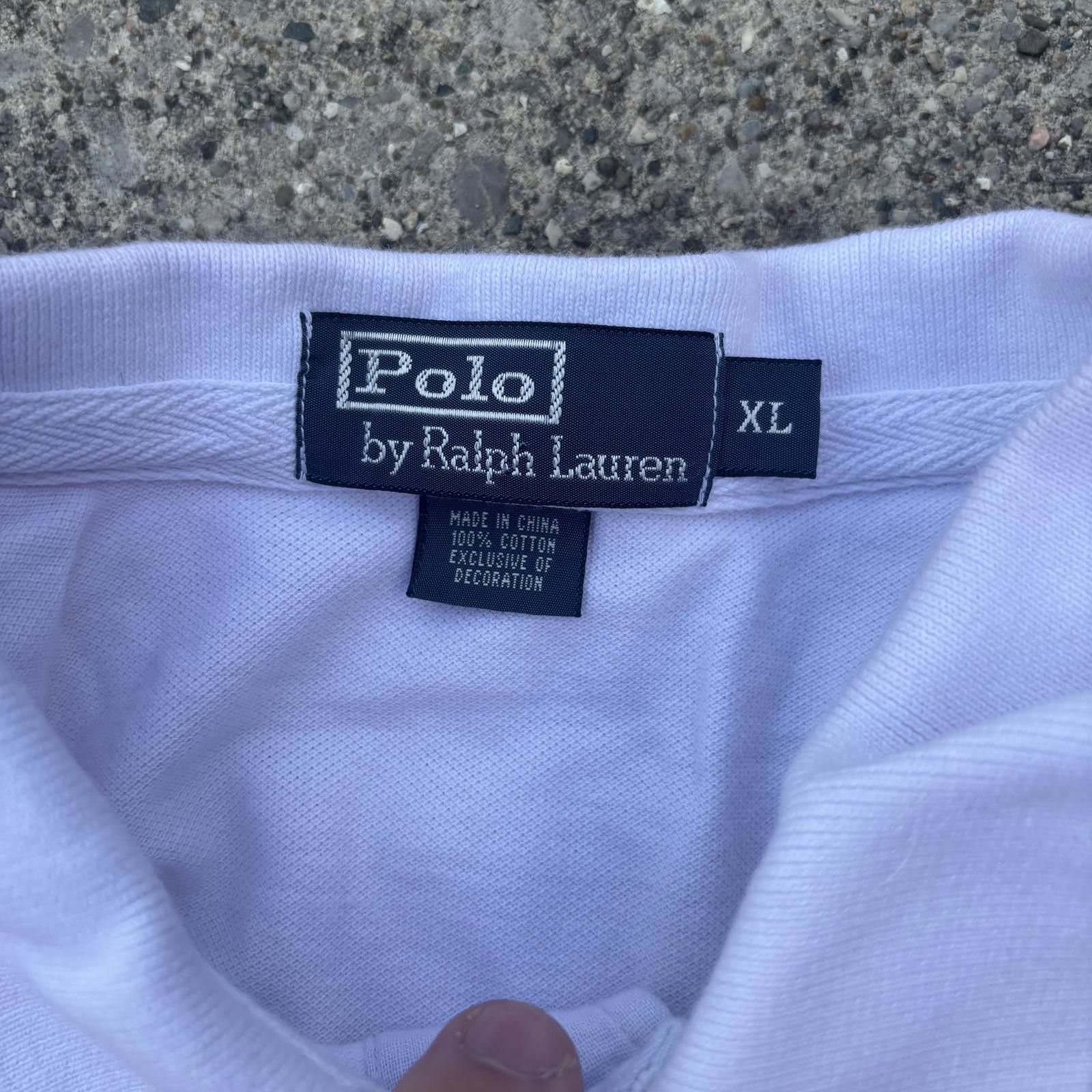 Polo Ralph Lauren Polo Ralph Lauren Classic White Polo Shirt - XL Size US XL / EU 56 / 4 - 2 Thumbnail