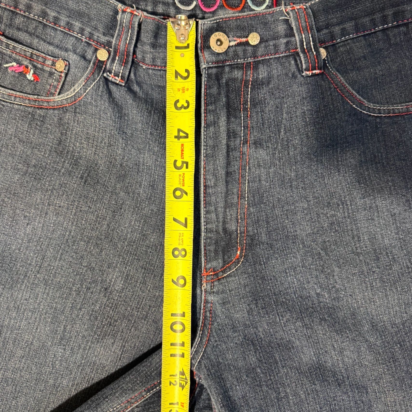 Coogi VINTAGE COOGI Jeans 34x32 5-Pocket Denim Straight Inseam 32 Hawaiian Y2K Embroidered Back Pocket Men Men’s Size US 34 / EU 50 - 7 Thumbnail
