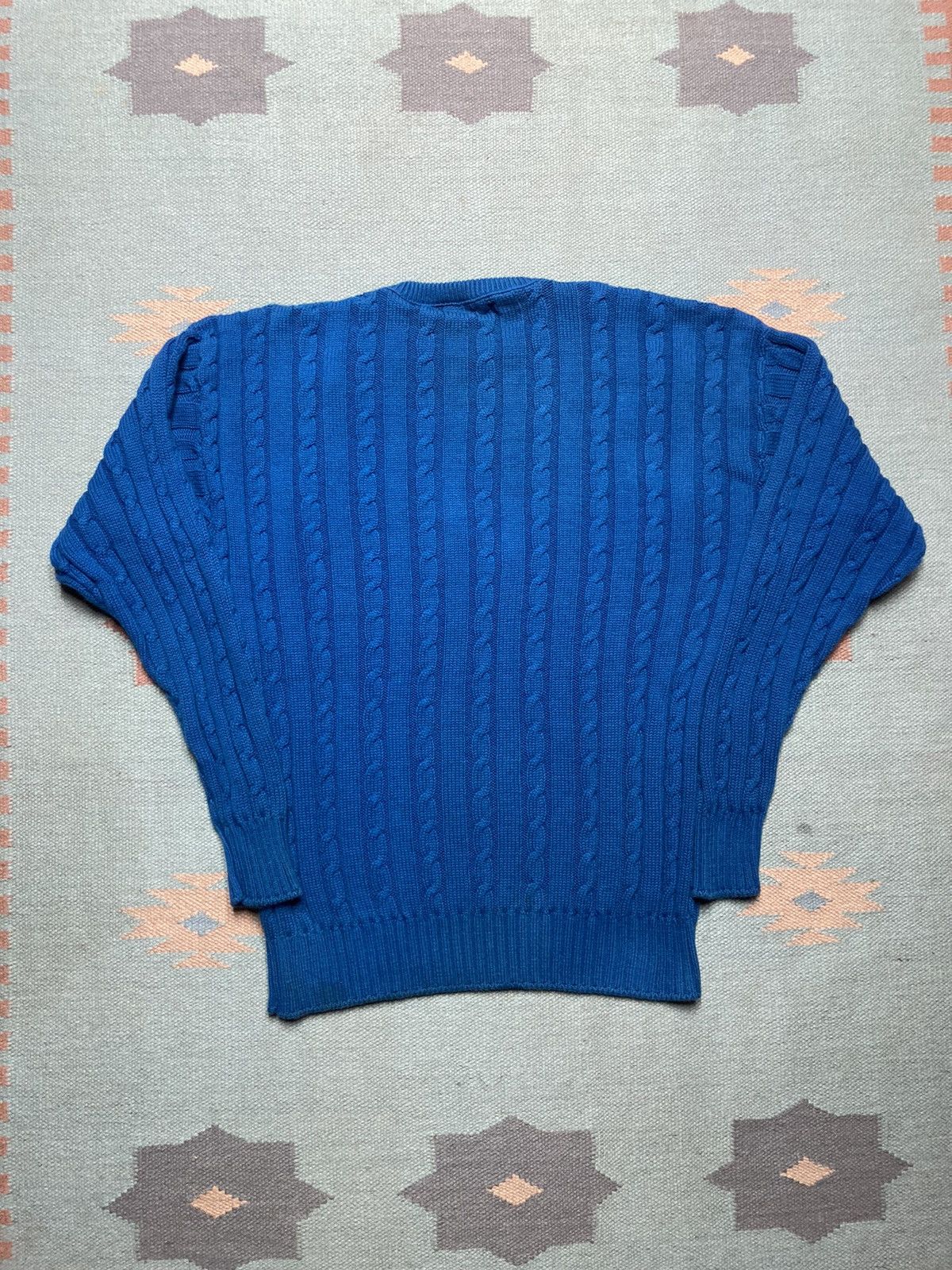 Jantzen × Vintage VTG jantzen crewneck sweater cable knit heavyweight USA XL Size US XL / EU 56 / 4 - 5 Thumbnail