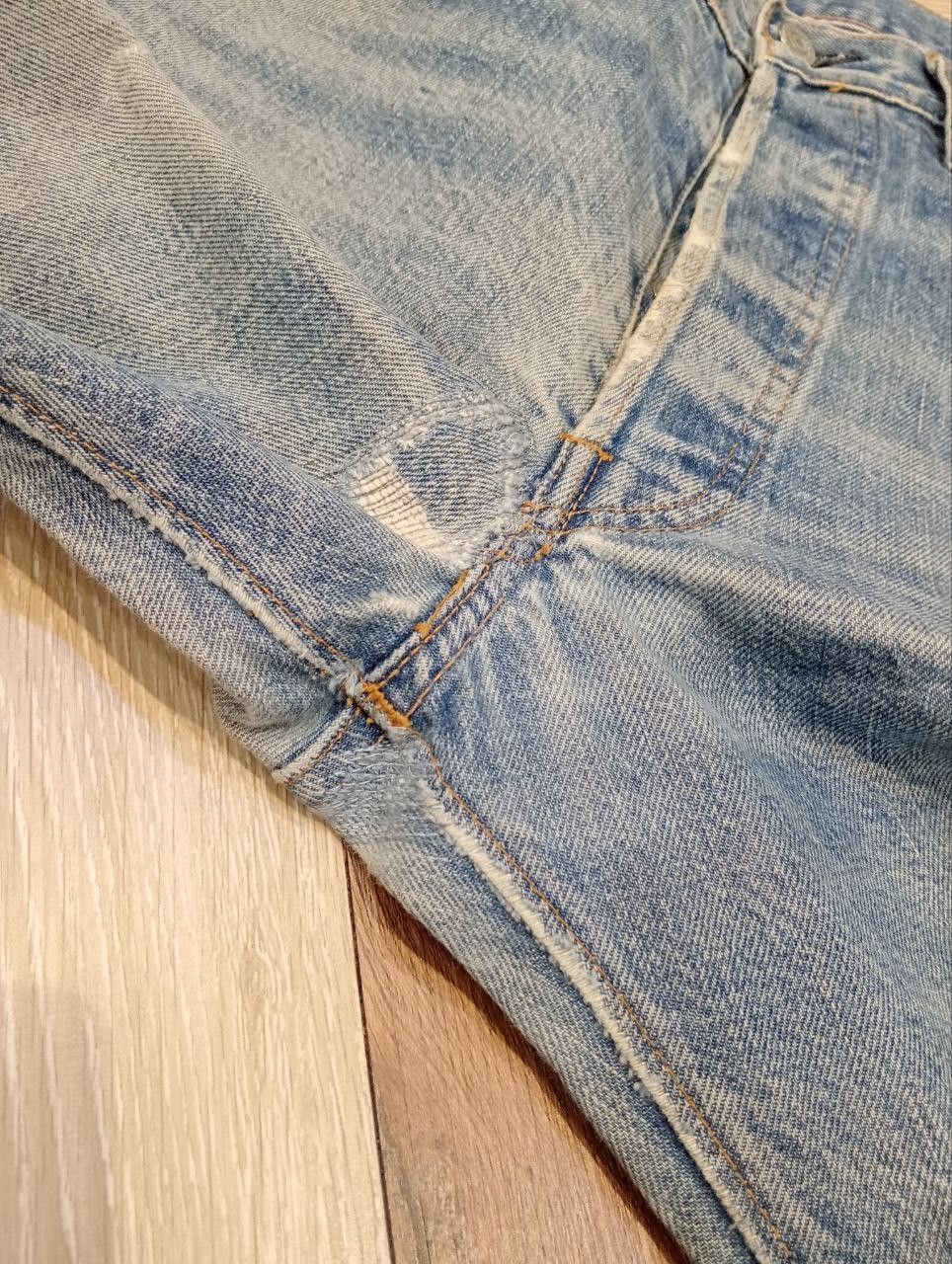 Levi's LEVI'S VINTAGE 501 REDLINE TOP #6 SELVEDGE DISTRESSED DENIM Size US 34 / EU 50 - 17 Thumbnail