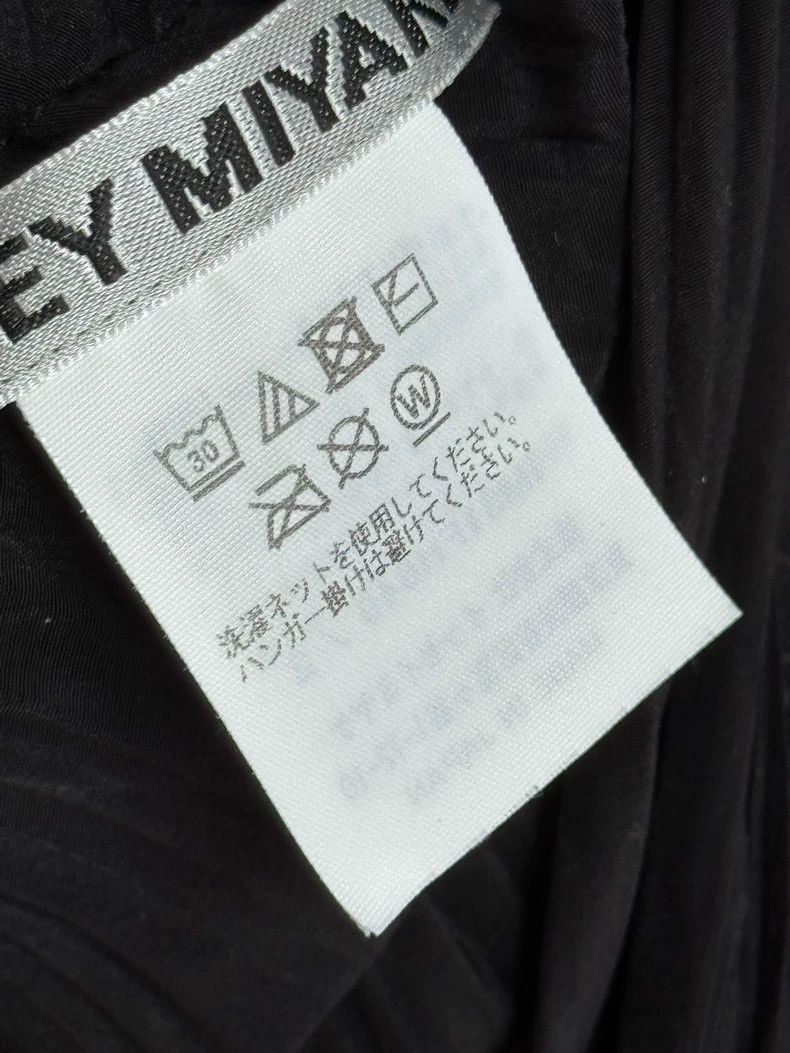 Issey Miyake Issey Miyake size:2 Black twill pleated dress Size XS / US 0-2 / IT 36-38 - 3 Thumbnail