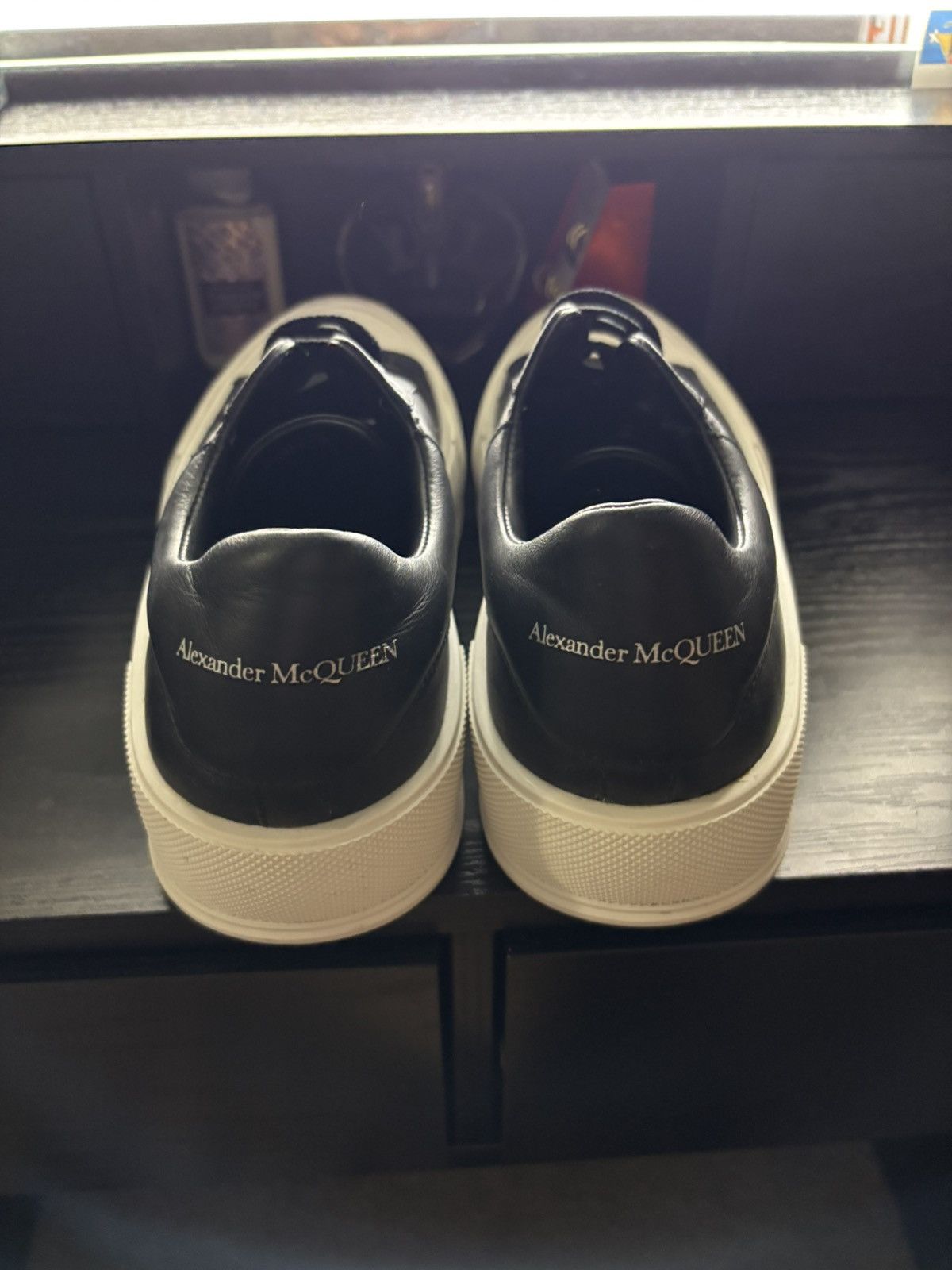 Alexander McQueen Alexander McQueen black and white trainers Size US 10 / EU 43 - 6 Thumbnail
