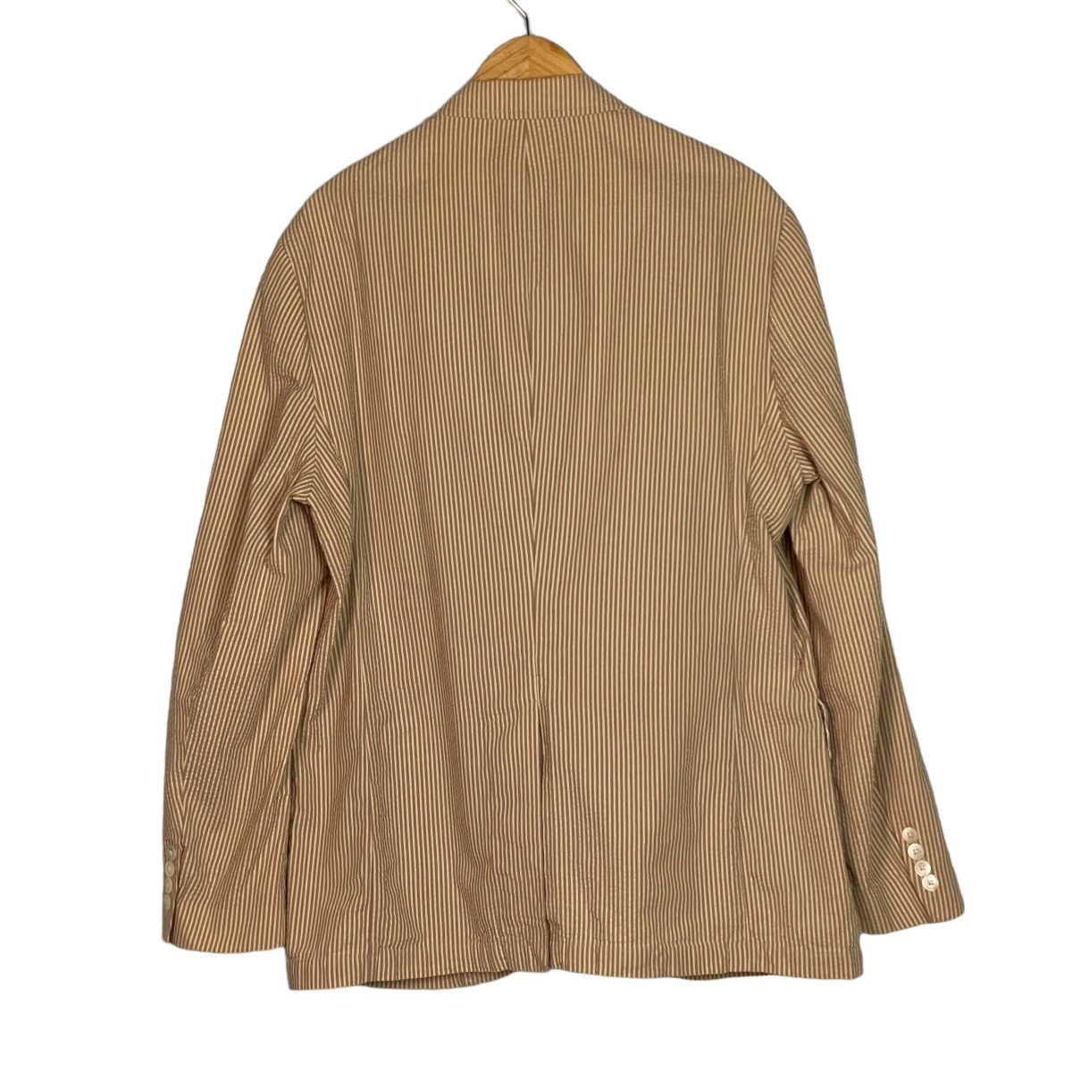 Polo Ralph Lauren 🔥LAST PRICE🔥 Polo By Ralph Lauren Vertical Stripes Blazer Size 42R - 10 Thumbnail