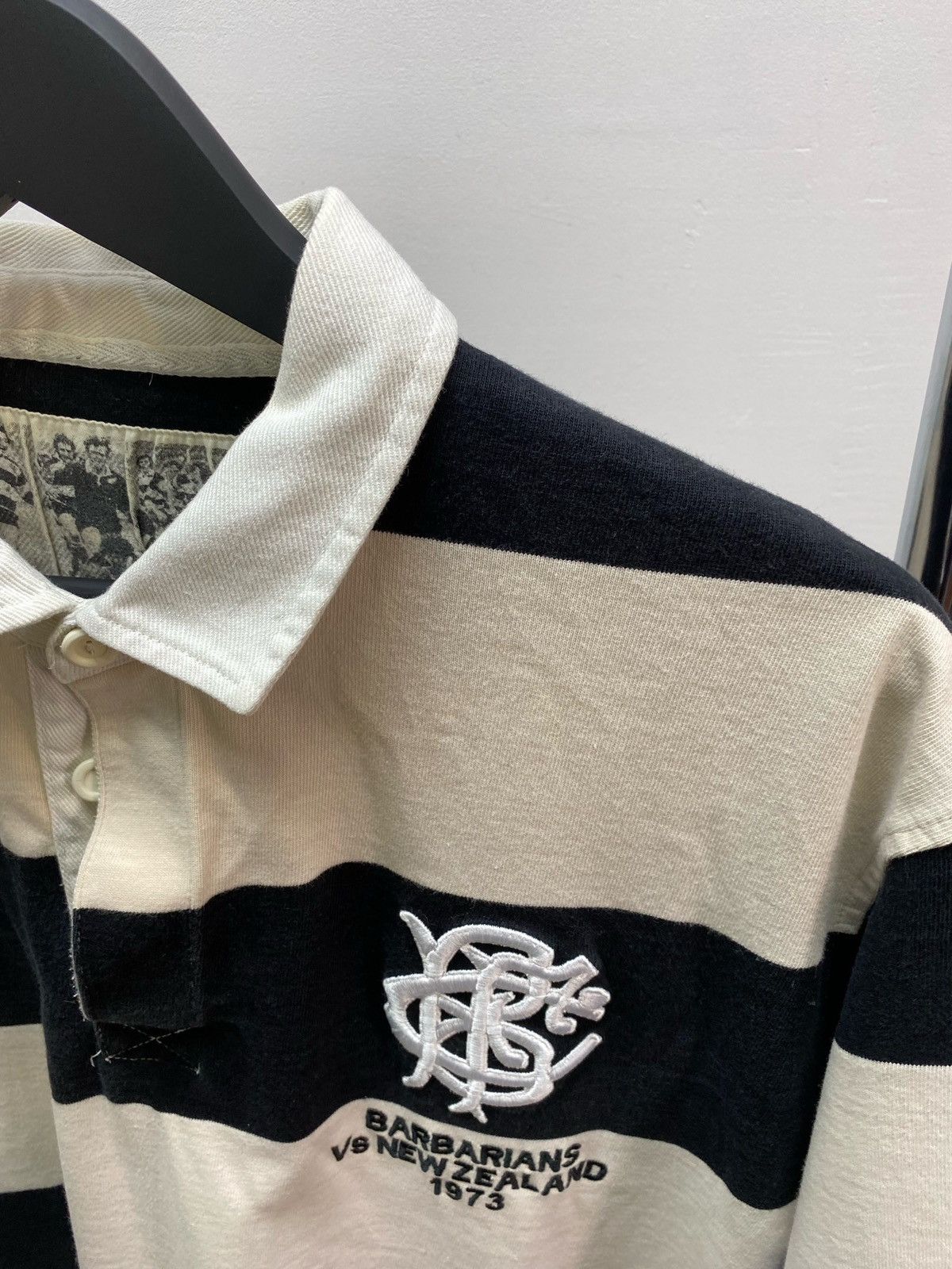 Other Cotton Traders Barbarians VS New Zealand 1973 Polo T Shirt Size US L / EU 52-54 / 3 - 14 Thumbnail
