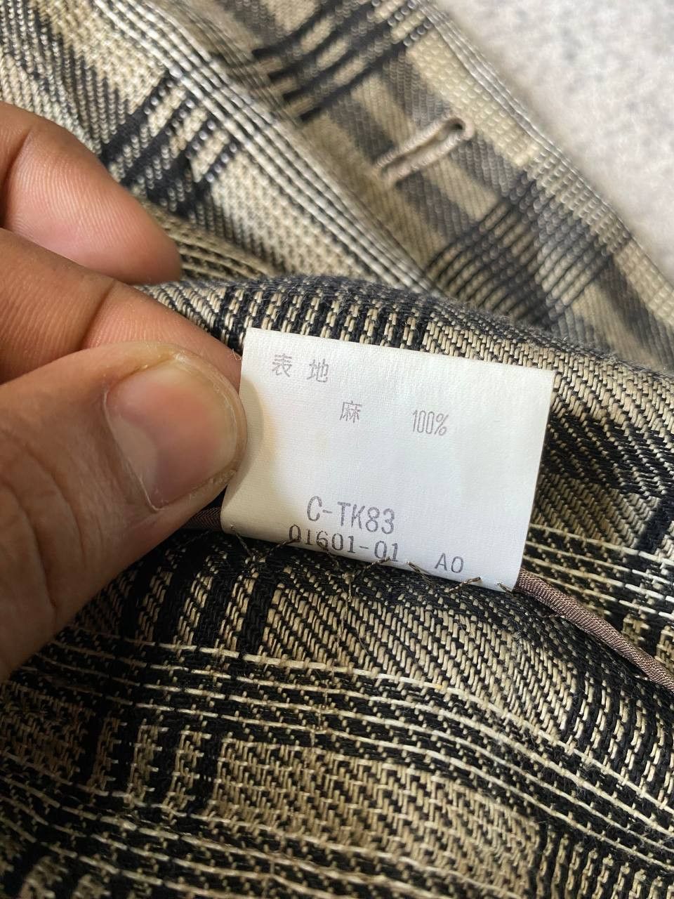 Burberry × Burberry Prorsum × Vintage Vintage Burberrys Glen Plaid Blazer Size M / US 6-8 / IT 42-44 - 11 Thumbnail