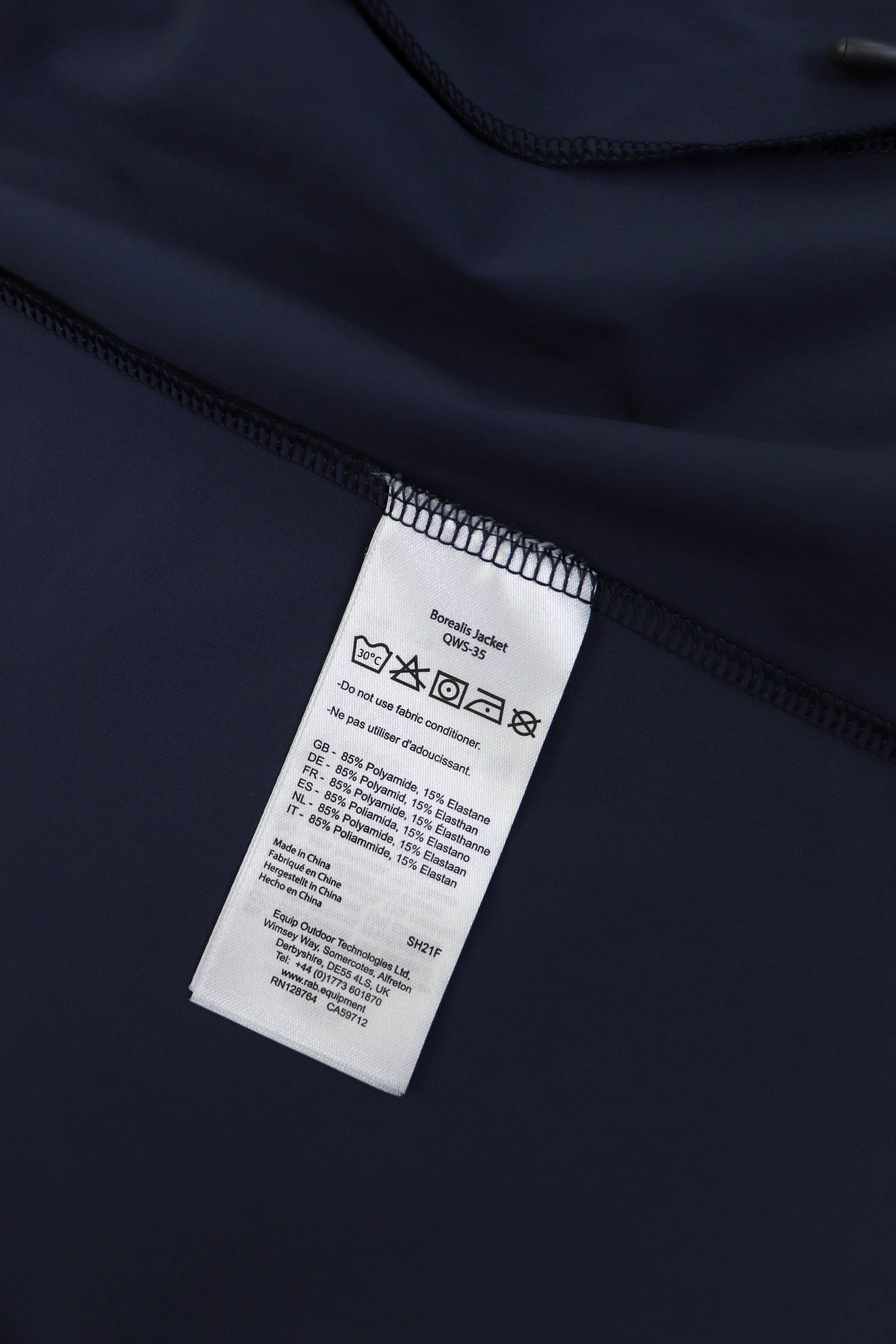 Rab Rab Dark Gray Soft Shell QWS-35 Borealis Windbreaker Jacket Size US L / EU 52-54 / 3 - 13 Thumbnail