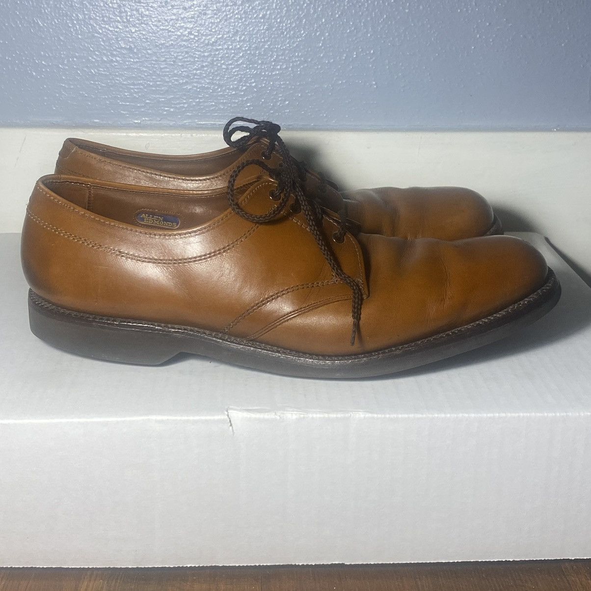 Allen Edmonds Allen Edmonds Tan Oxfords Dress Shoes Men’s Size 12 Size US 12 / EU 45 - 3 Thumbnail