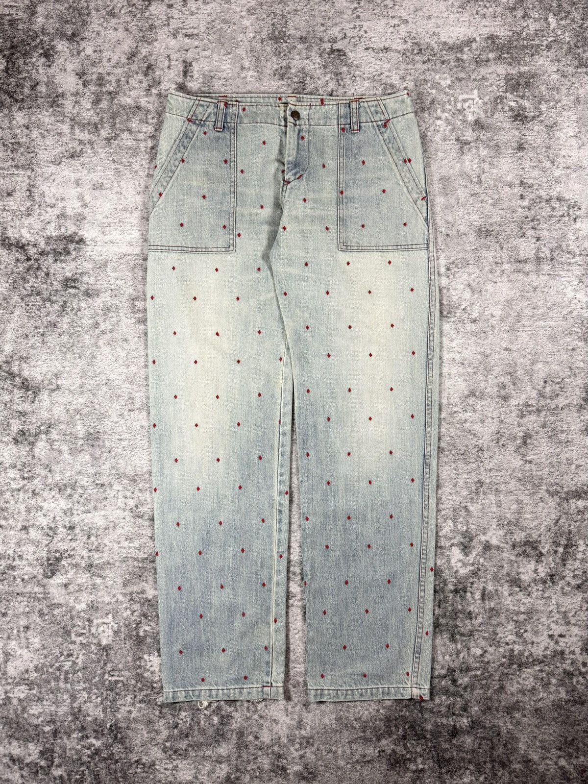 パンツ undercover 02ss haze archive patch denim Undercover SS02 Undercover “Illusion of Haze” | Grailed