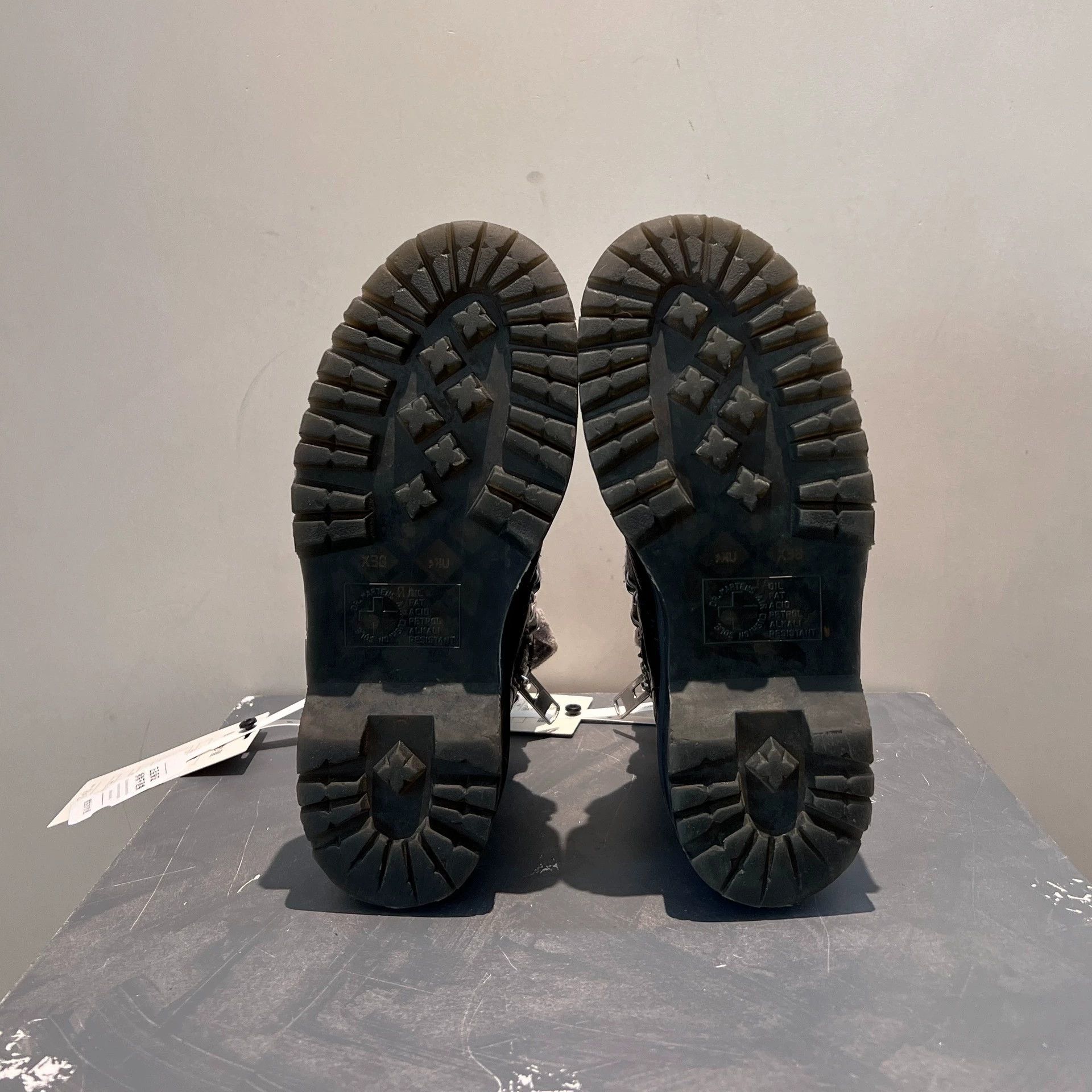 Dr. Martens × Rick Owens Rick Owens Drkshdw x Martens Quad Platform Boots Size US 7 / IT 37 - 2 Thumbnail
