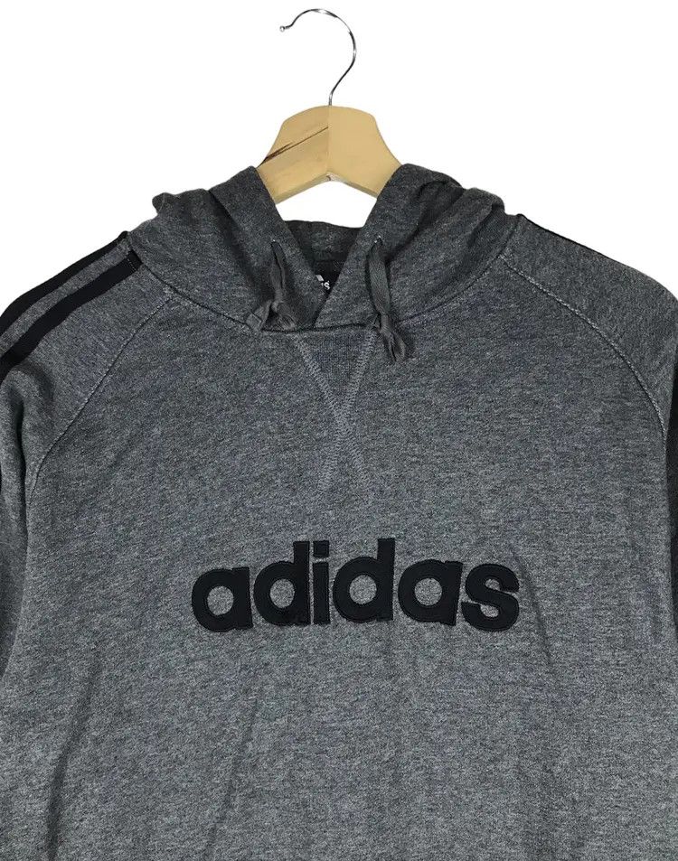 Adidas Vintage Adidas Hoodies Size US L / EU 52-54 / 3 - 3 Thumbnail