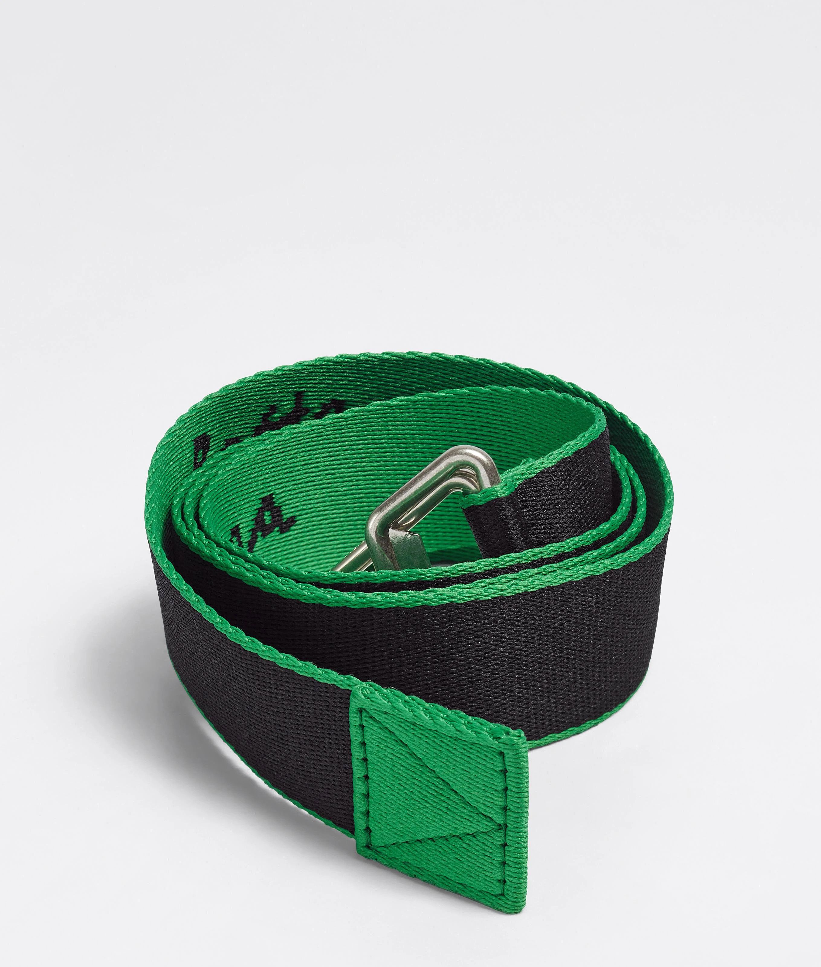 Bottega Veneta o1n1vont1224 Size: OS / Belts in Black/Green Size ONE SIZE - 6 Thumbnail