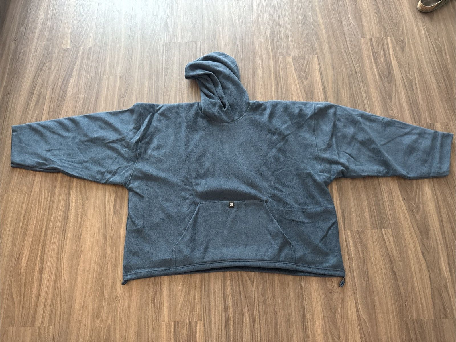 Balenciaga × Gap × Yeezy Yeezy x Gap x Balenciaga 32 Polar Fleece Hoodie Dark Blue L Size US L / EU 52-54 / 3 - 1 Thumbnail
