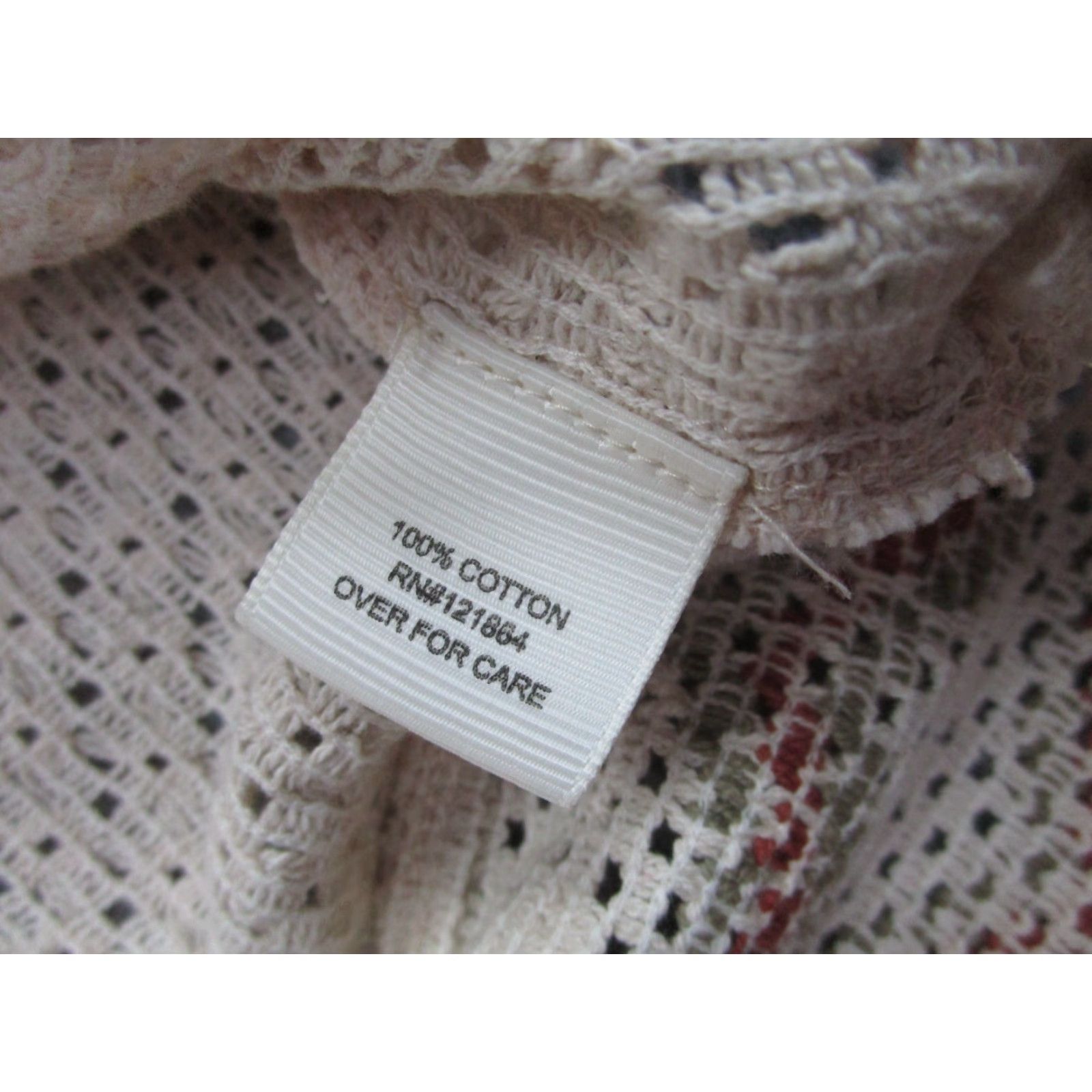 Vintage Morsecode Shirt Mens M Beige Crochet Knit Button up rockabilly indie beach boho Shirt Button-Up Vintage No? Size US M / EU 48-50 / 2 - 6 Thumbnail