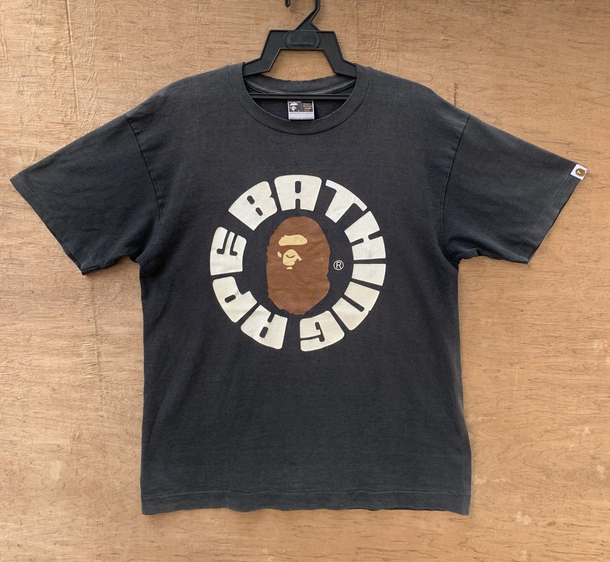 Bape Distressed Sun Faded Bathing Ape T Shirt Size US L / EU 52-54 / 3 - 5 Thumbnail