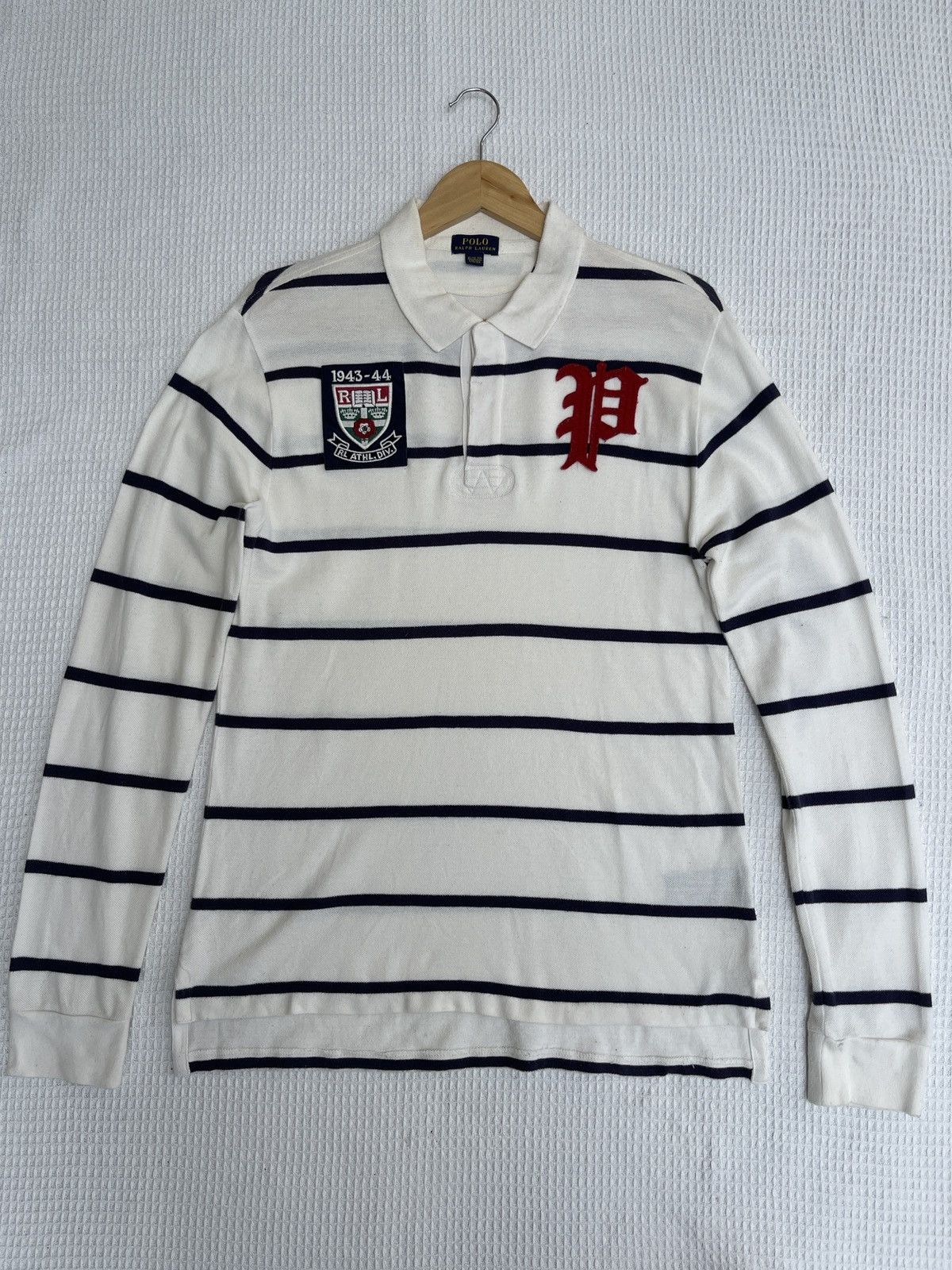 Polo Ralph Lauren Rare🔥 POLO RALPH LAUREN Long Sleeve T Shirt Size US M / EU 48-50 / 2 - 13 Thumbnail