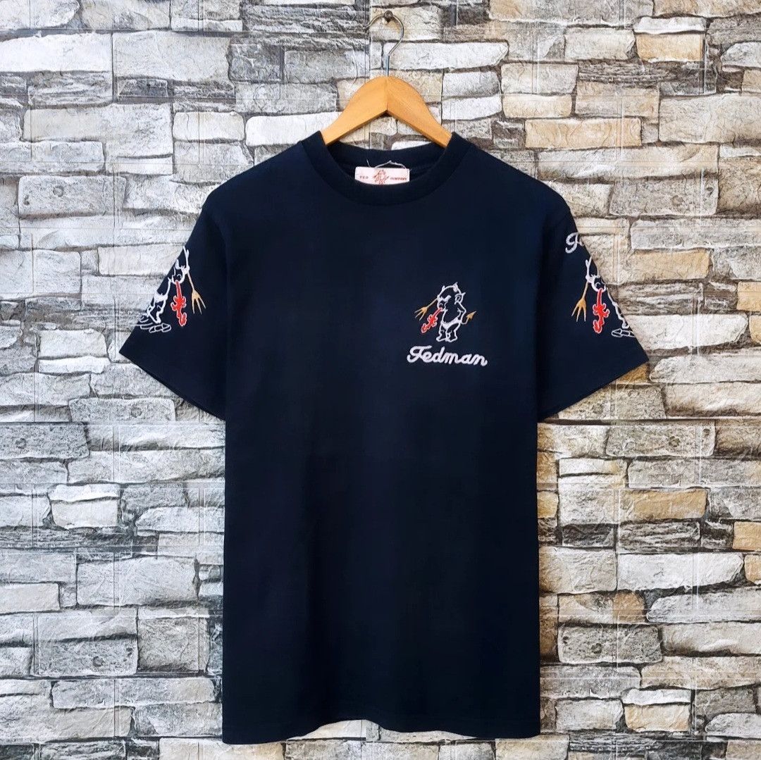 Tedman VTG TEDMAN TED COMPANY LA CALIFORNIA USA EMBROIDERY TSHIRT Size US S / EU 44-46 / 1 - 2 Thumbnail