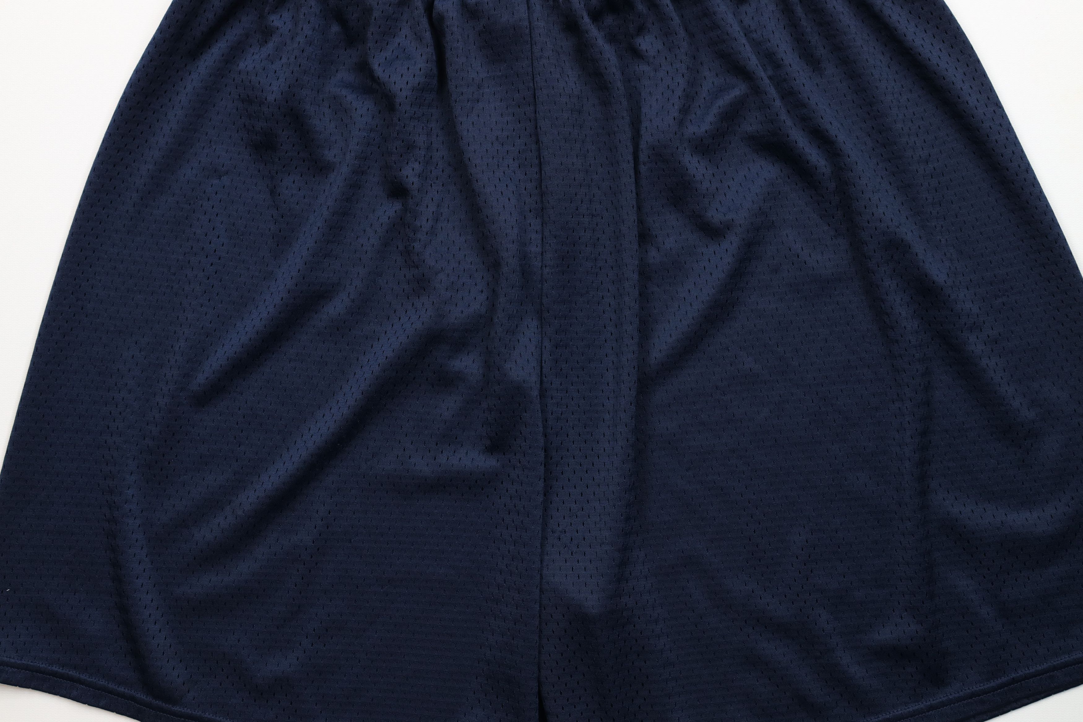 Nike × Vintage Vintage 90s Y2K Nike Mini Swoosh Above Knee Shorts Blue Size US 36 / EU 52 - 10 Thumbnail