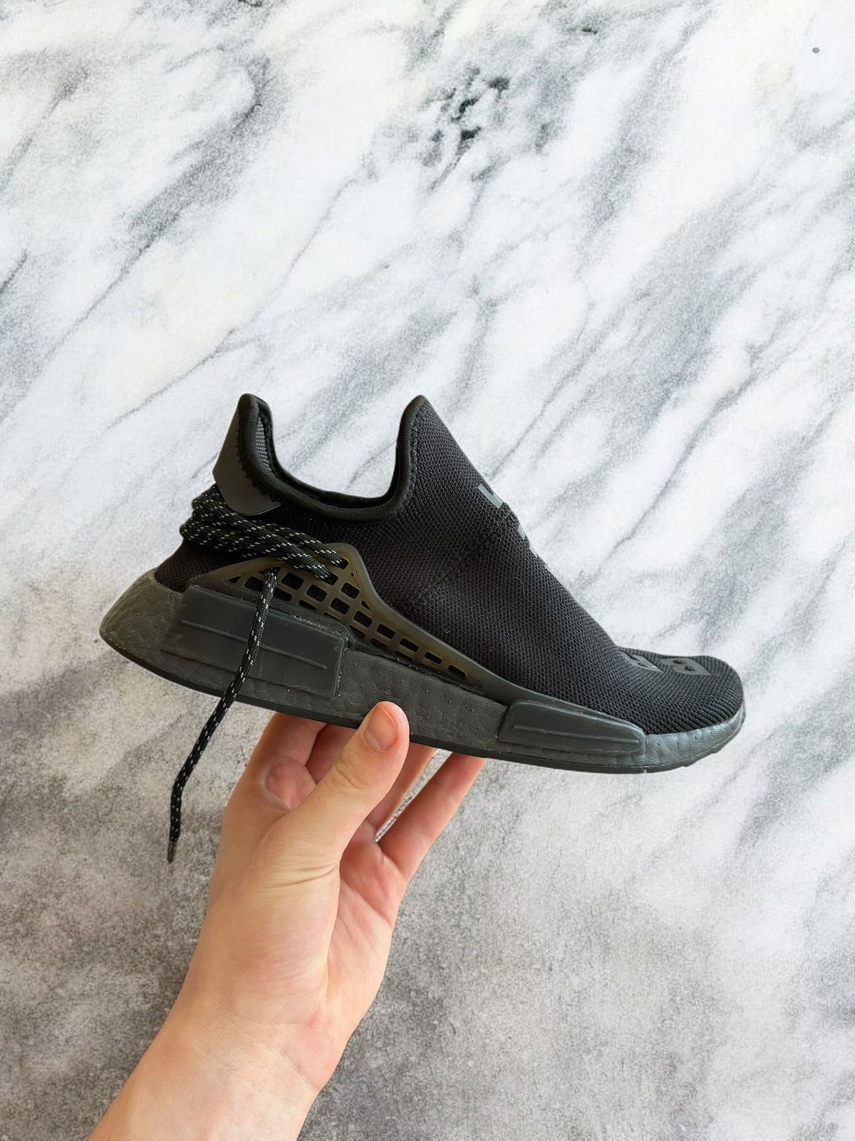 Adidas × Pharrell Adidas humanrace black x Pharrell wiliams Size US 6.5 / IT 36.5 - 2 Thumbnail