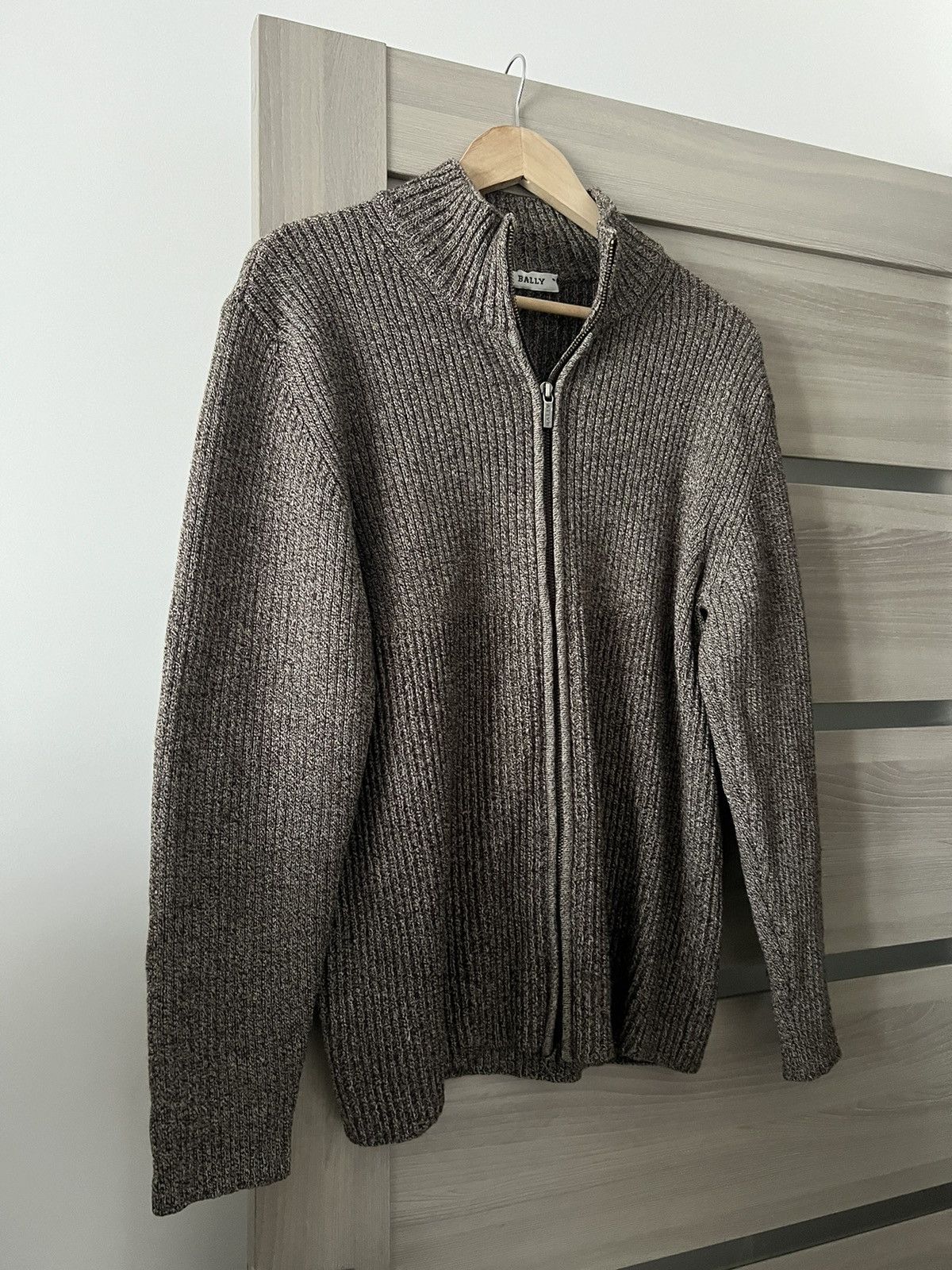 Bally Rare Bally Knit Zip Up Cardigan With Sweater Size US L / EU 52-54 / 3 - 3 Thumbnail