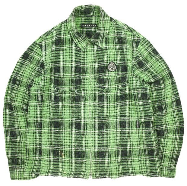 Other Other roarguns PLAID ZIP SHIRTS Cotton Polyester Shirt Cotton Tops 24SGB-09 DUTY FREE for USA Size ONE SIZE - 1 Thumbnail
