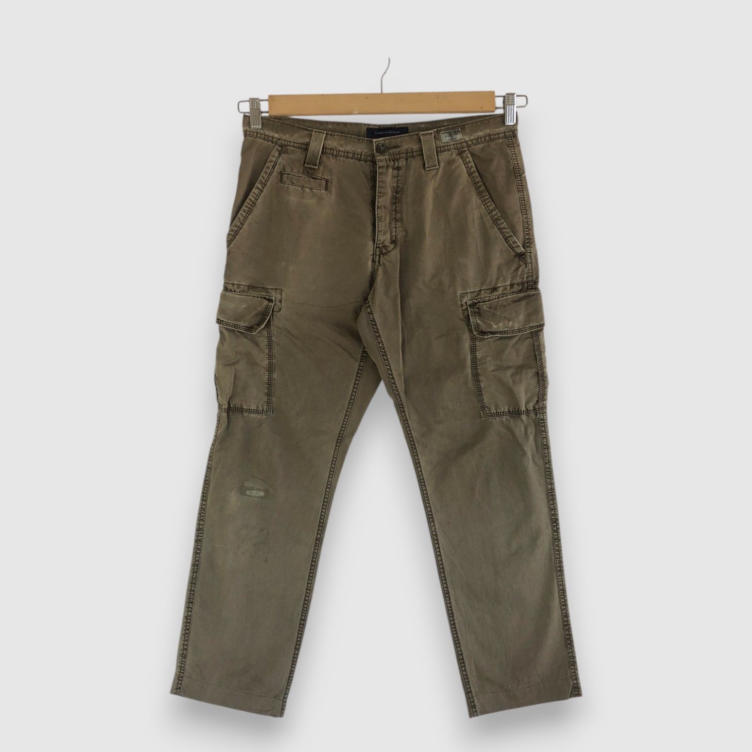 Japanese Brand Vintage Japanese Cargo Pants Multi Pocket Military Trousers Size US 30 / EU 46 - 1 Thumbnail