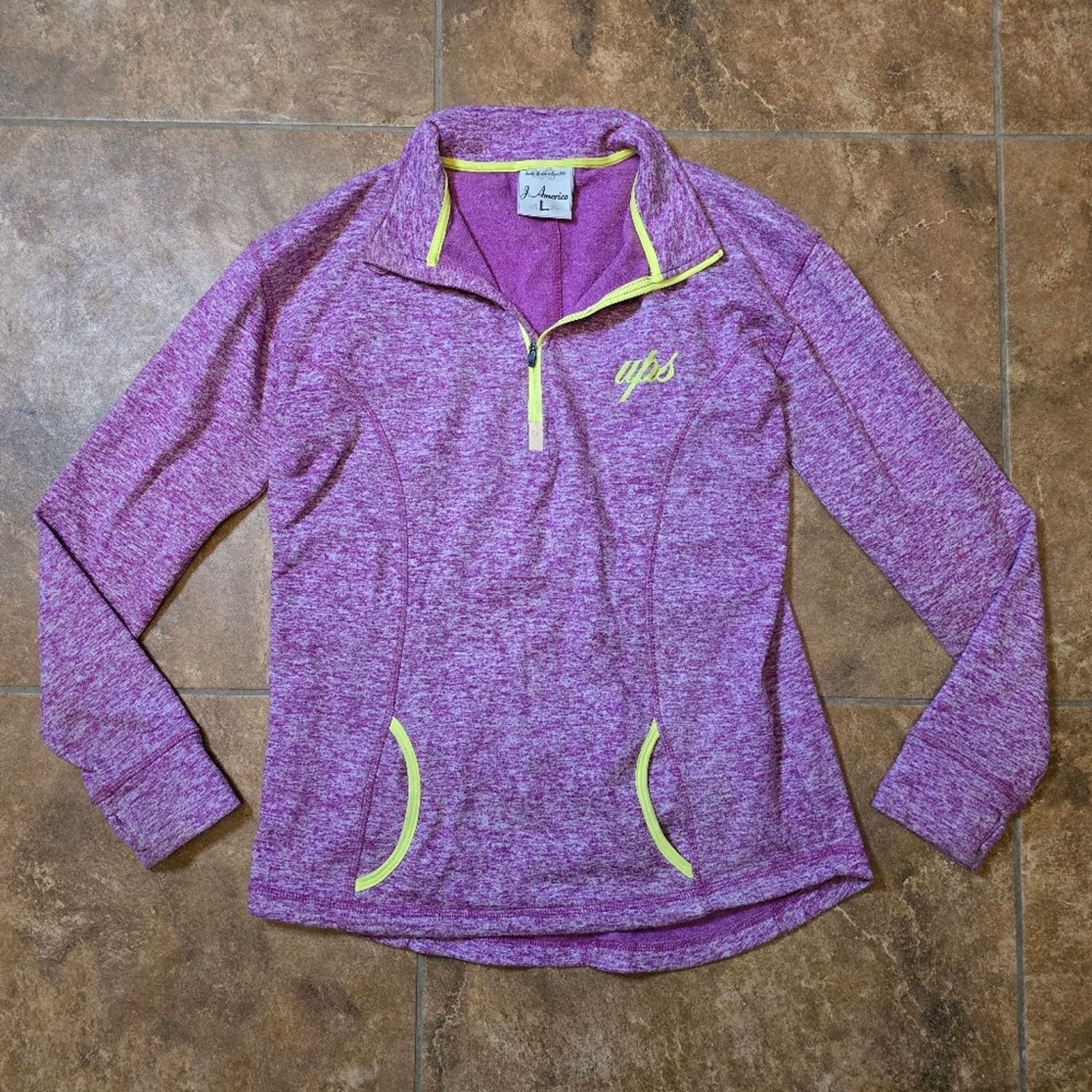 Other Dark Pink | J.AMERICA | UPS Athletic Sweater Size L / US 10 / IT 46 - 1 Thumbnail