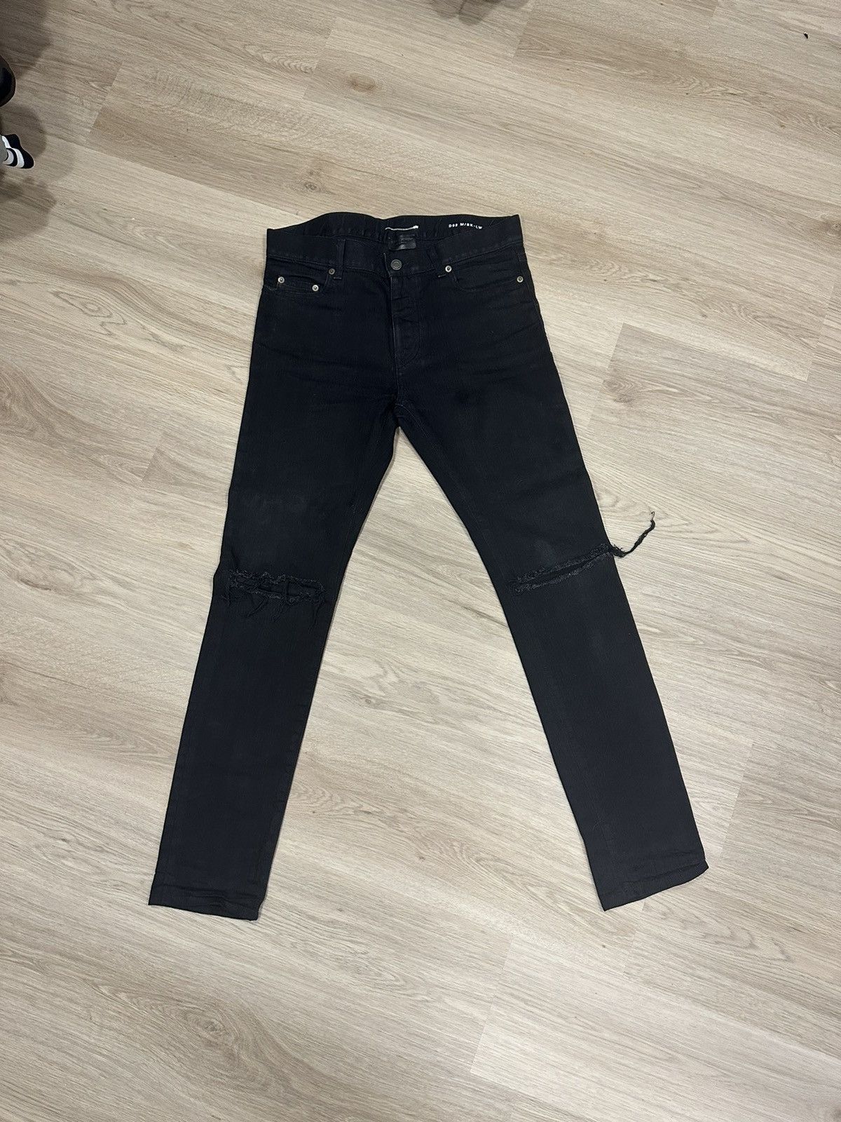 Saint Laurent Paris Saint Laurent black denim - 31 | Grailed
