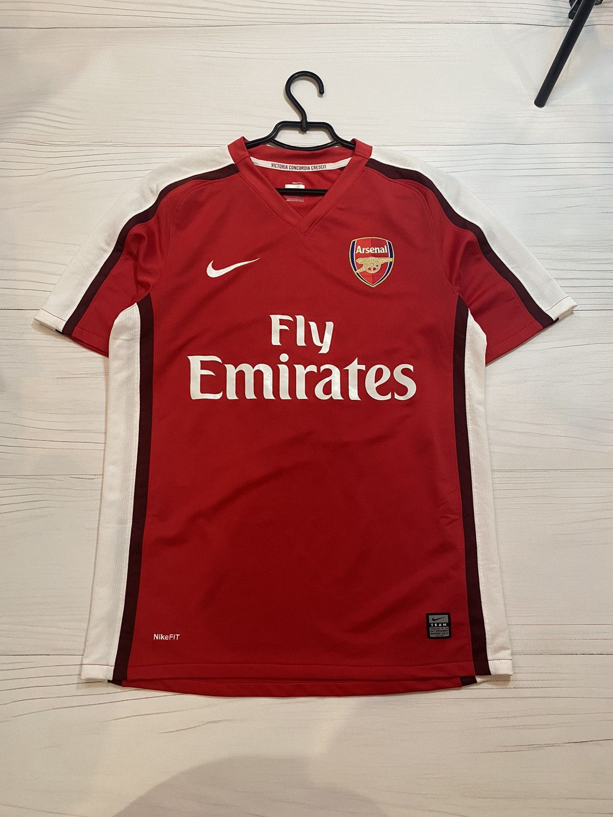 Nike Vintage Arsenal 2008/10 home soccer football y2k t shirt Size US S / EU 44-46 / 1 - 1 Thumbnail