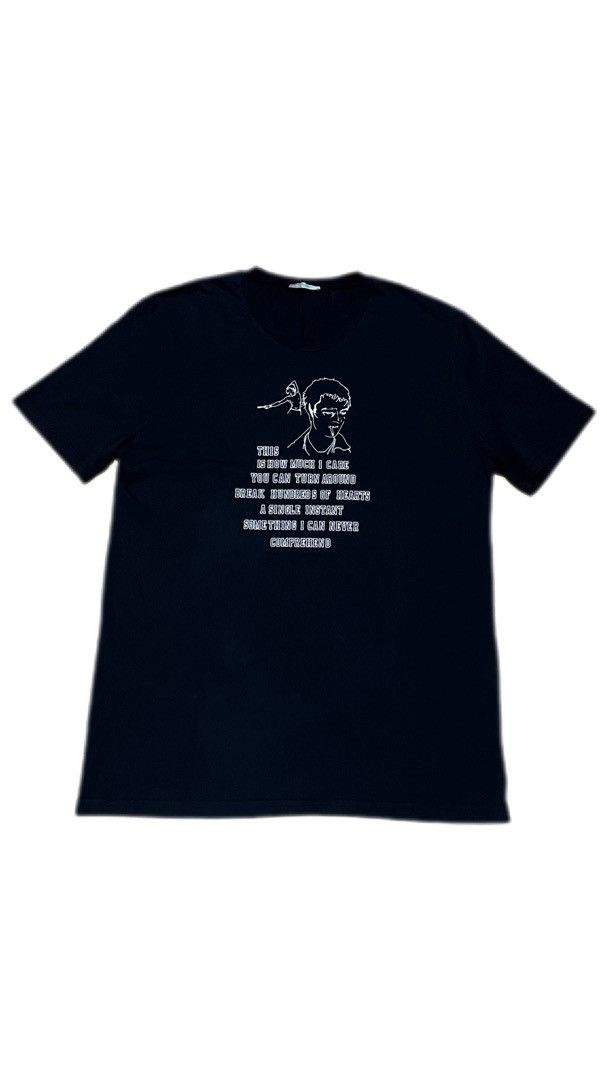 Dior × Hedi Slimane AW05 Pete Doherty T-shirt from Dior Homme