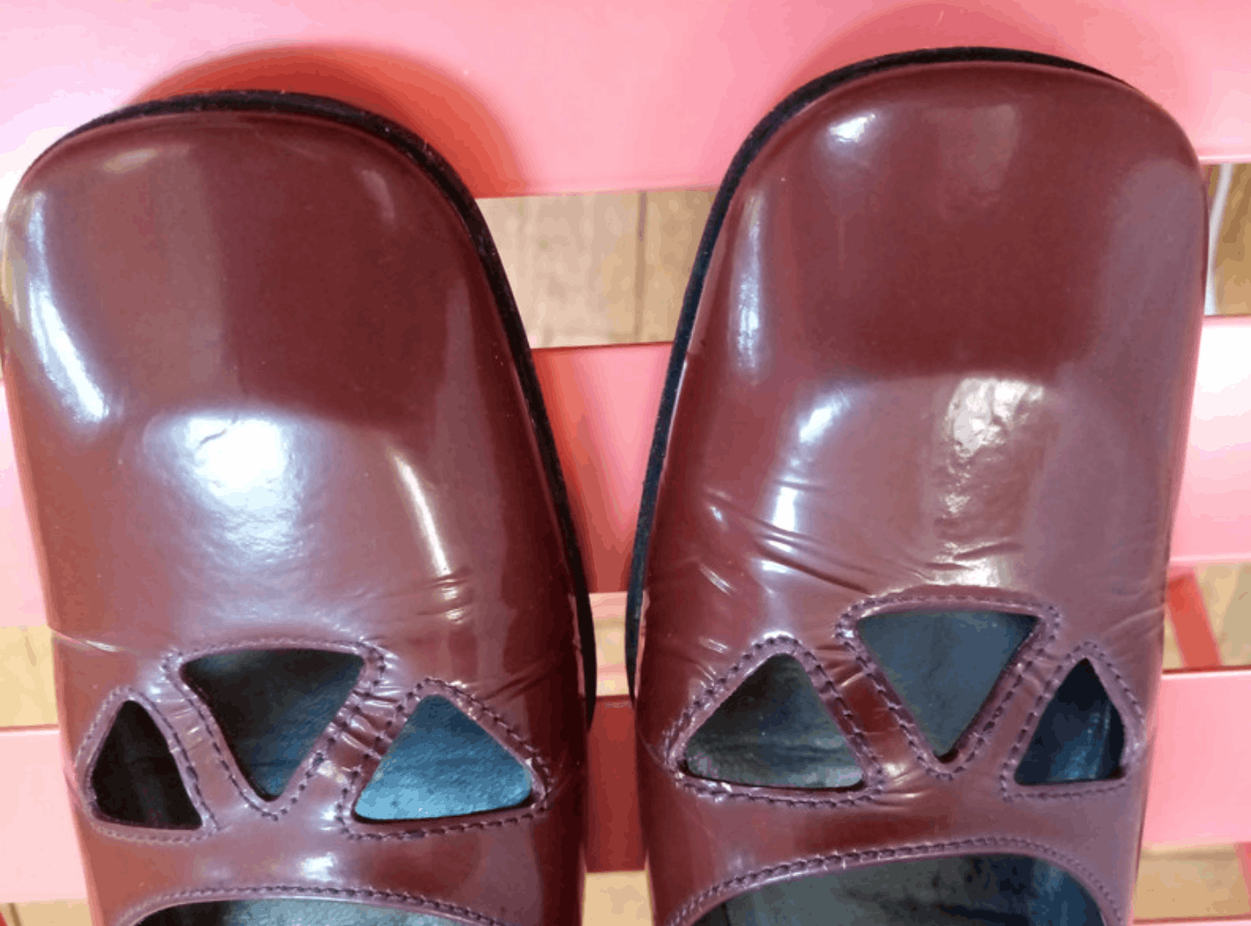 Miu Miu × Prada × Vintage Miu Miu Shoes SS2000 Mules Heels sandals Leather Iconic Size US 6 / IT 36 - 4 Thumbnail
