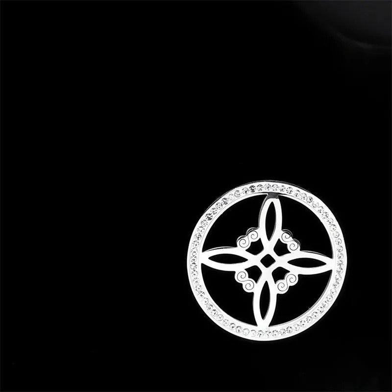 Jewelry Crystal Witch Celtic Knot Brooch Pin Jewelry Gift Size ONE SIZE - 3 Thumbnail