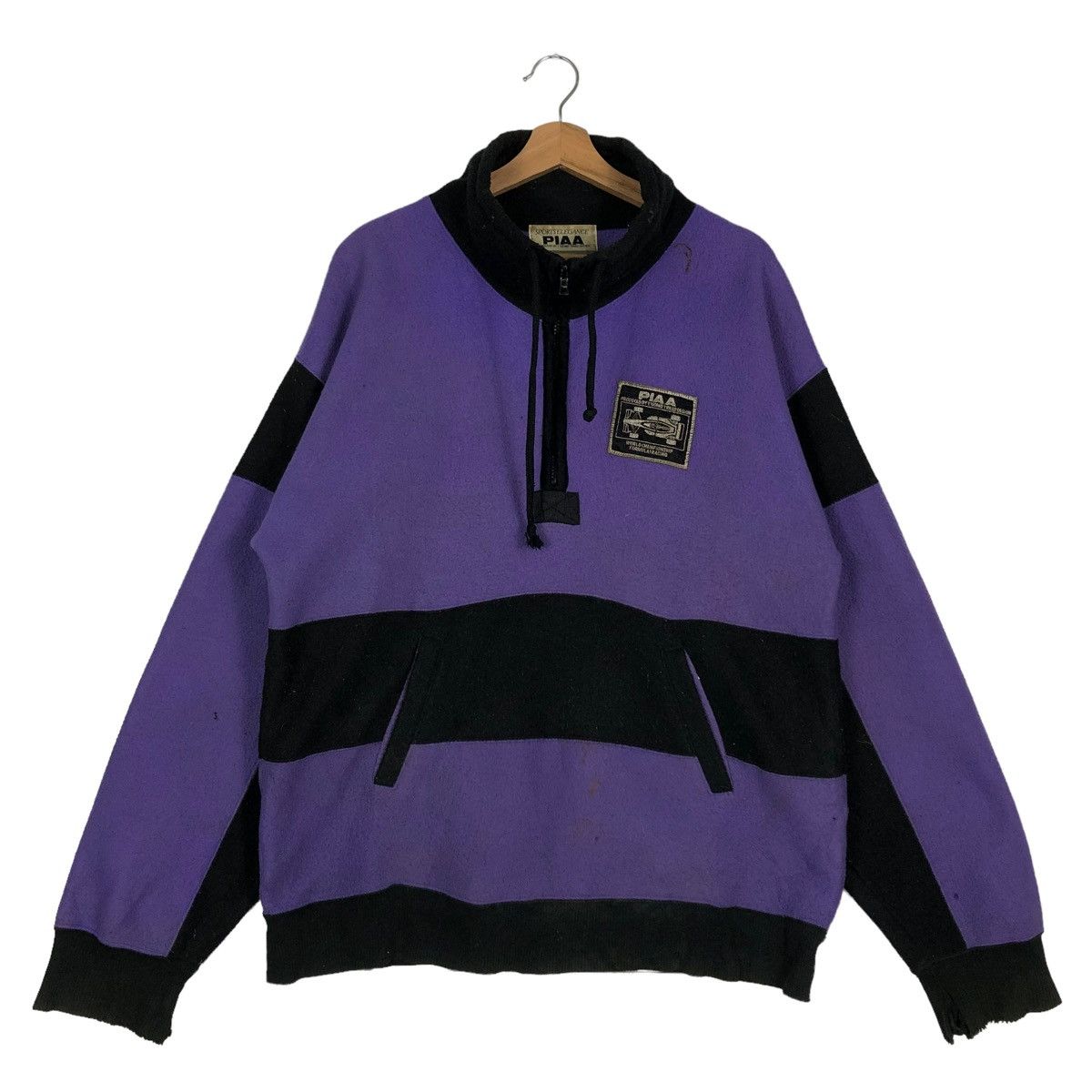 Japanese Brand 🔥90’s Vintage Pull Over Sweatshirt Pia Sports Racing BigLogo Size US M / EU 48-50 / 2 - 1 Thumbnail