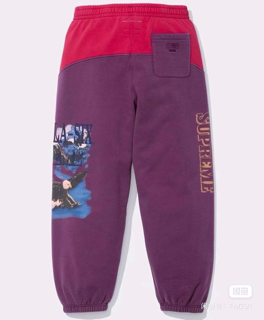 Maison Margiela × Supreme Supreme × MM6 Maison Margiela Eagle Sweatpant Size US 32 / EU 48 - 2 Thumbnail