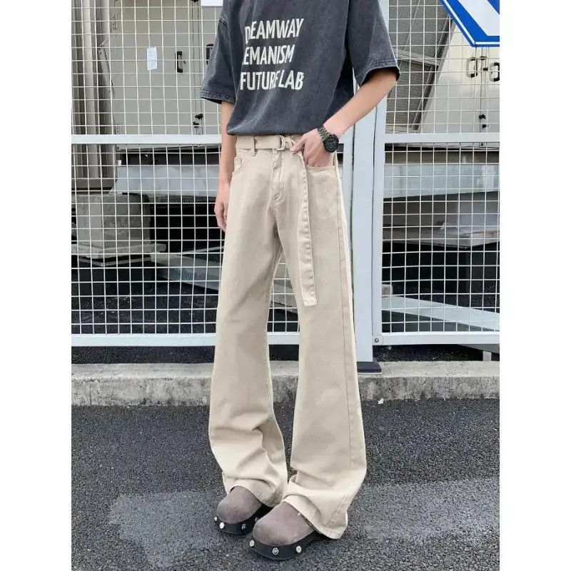 Japanese Brand Retro loose high street micro flared jeans Size US 30 / EU 46 - 1 Thumbnail