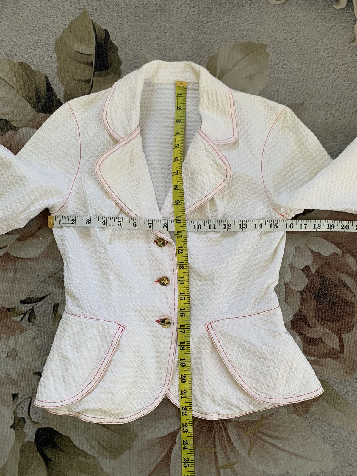 Vivienne Westwood Vivienne Westwood Double Collar Style Jacket Made in Italy Size M / US 6-8 / IT 42-44 - 14 Thumbnail