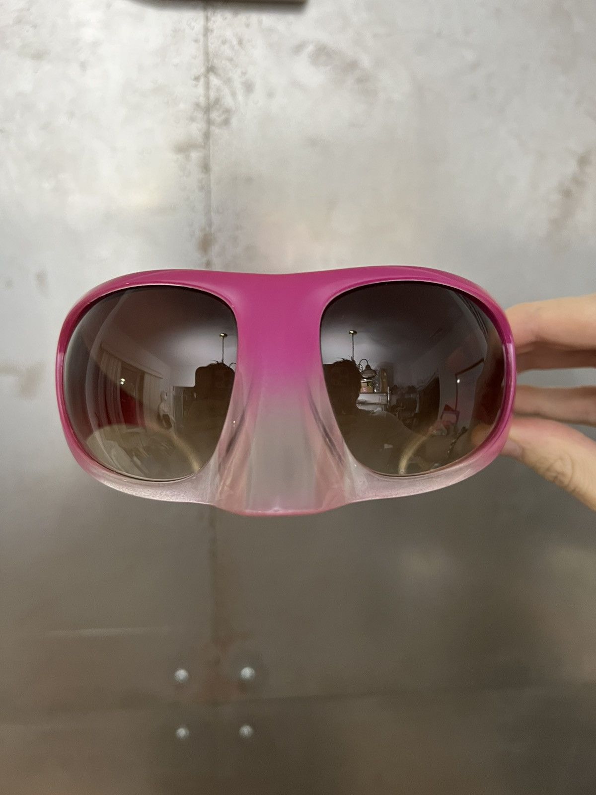 Bernhard Willhelm × Linda Farrow Bernhard Willhelm x Linda Farrow Steve Lacey Sunglasses Size ONE SIZE - 2 Thumbnail