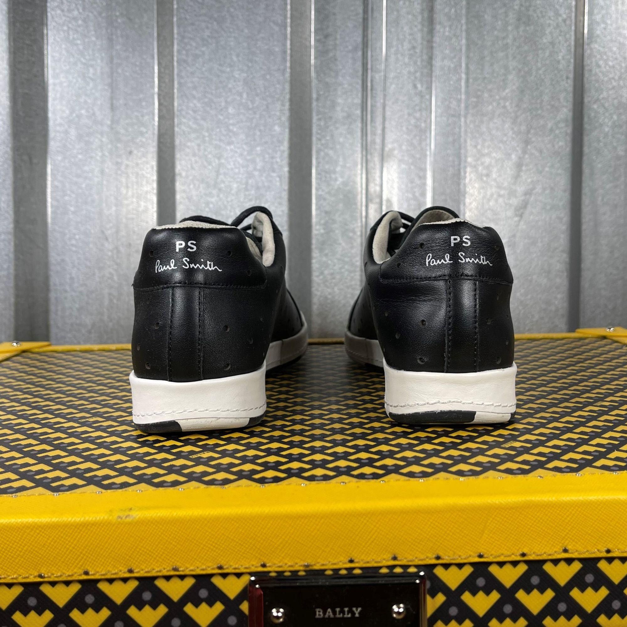 Paul Smith Paul Smith RAB02 Rabbit Perf Black Leather Sneakers US 11 Size US 11 / IT 41 - 5 Thumbnail