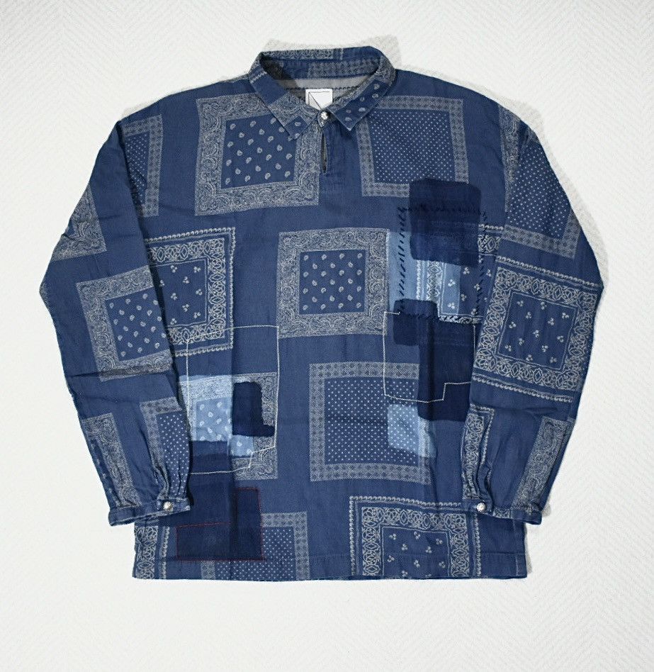 Soulive Soulive Bandana Patchwork Shirt Size US L / EU 52-54 / 3 - 1 Thumbnail