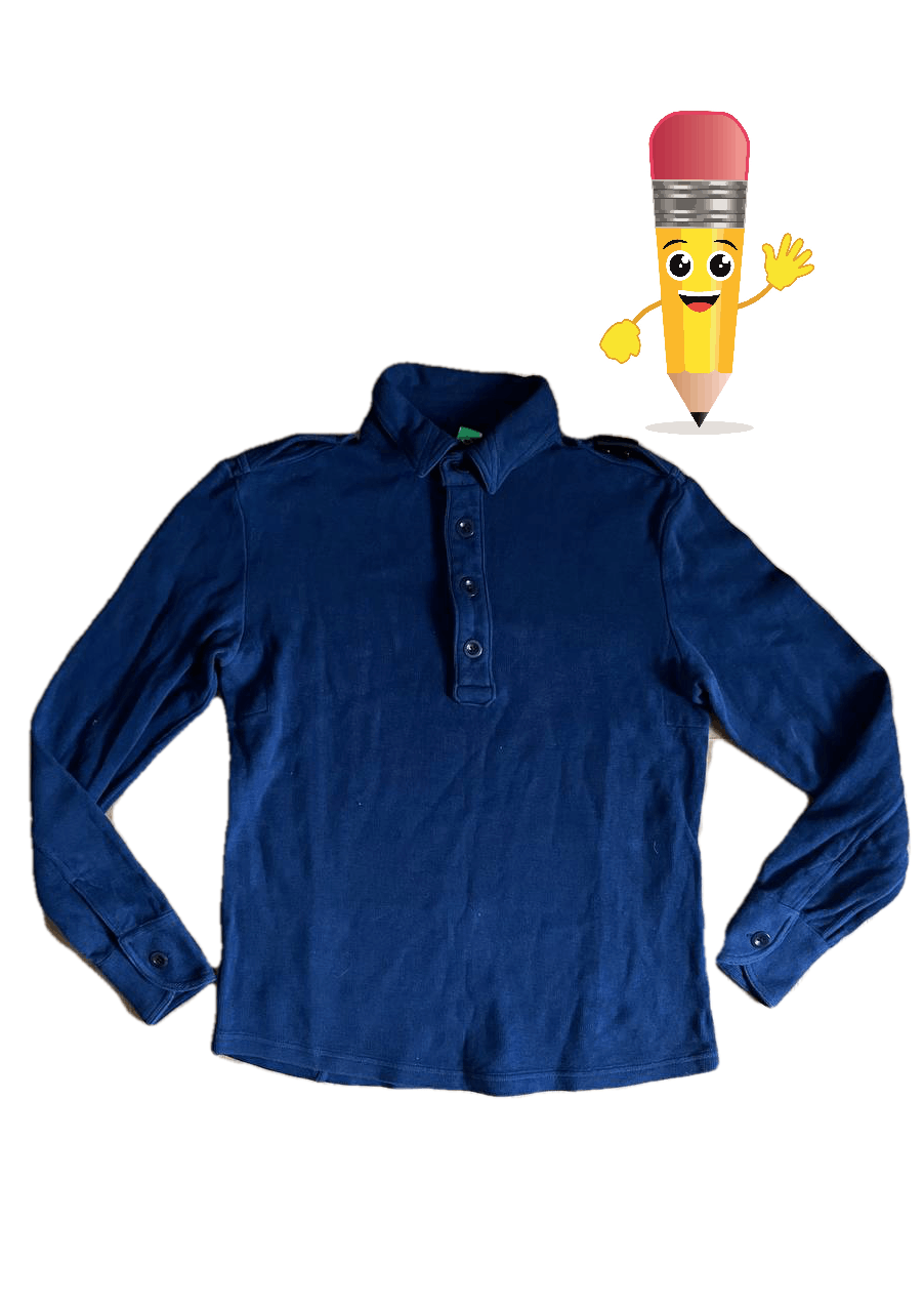 Massimo Osti Ma.StrumLong Sleeve Polo Button 1/4 S Casual Clothing Sz S Size US S / EU 44-46 / 1 - 1 Thumbnail