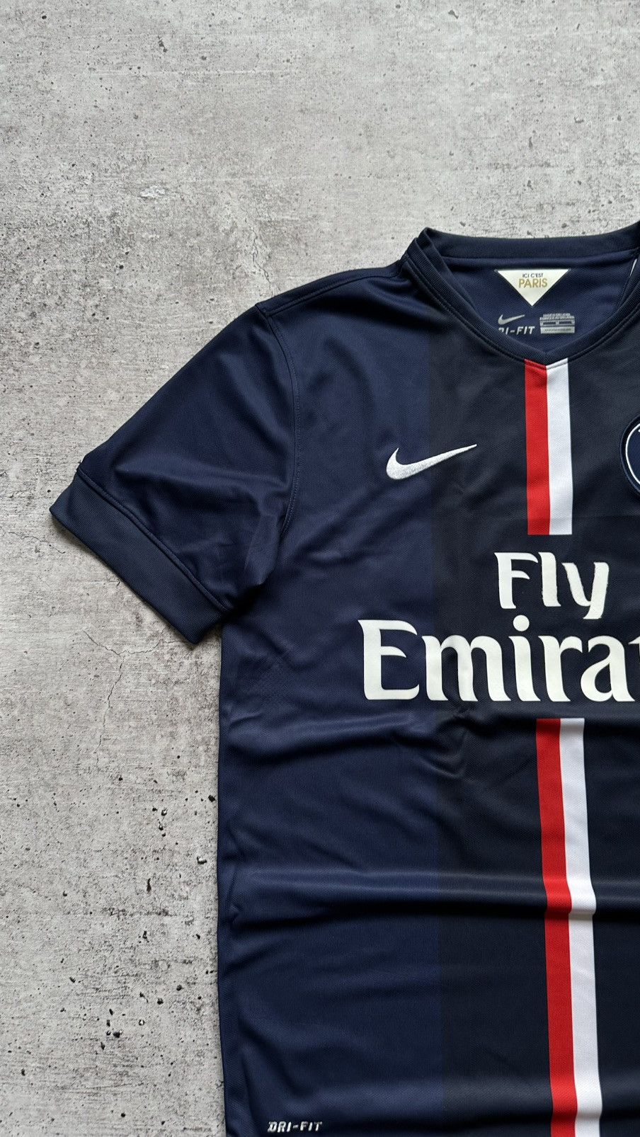 Nike 2014/15 Nike PSG Ibrahimovic #10 Vintage Soccer Jersey Size US M / EU 48-50 / 2 - 4 Thumbnail