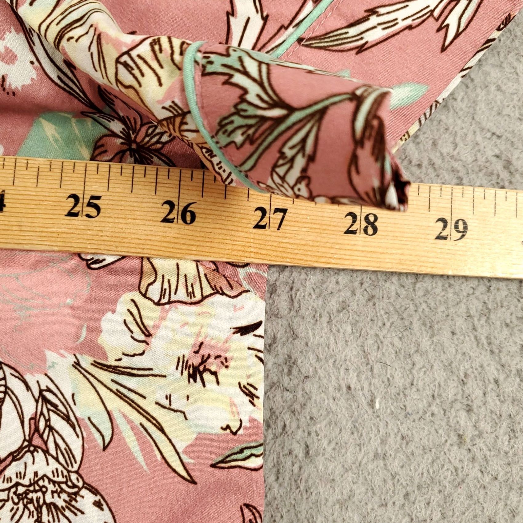 Vintage VINTAGE Cupcakes and Cashmere Pajama Set Womens 2XL Pink Shorts Button Up Shirt Top PJ Size XXL / US 16-18 / IT 52-54 - 4 Thumbnail